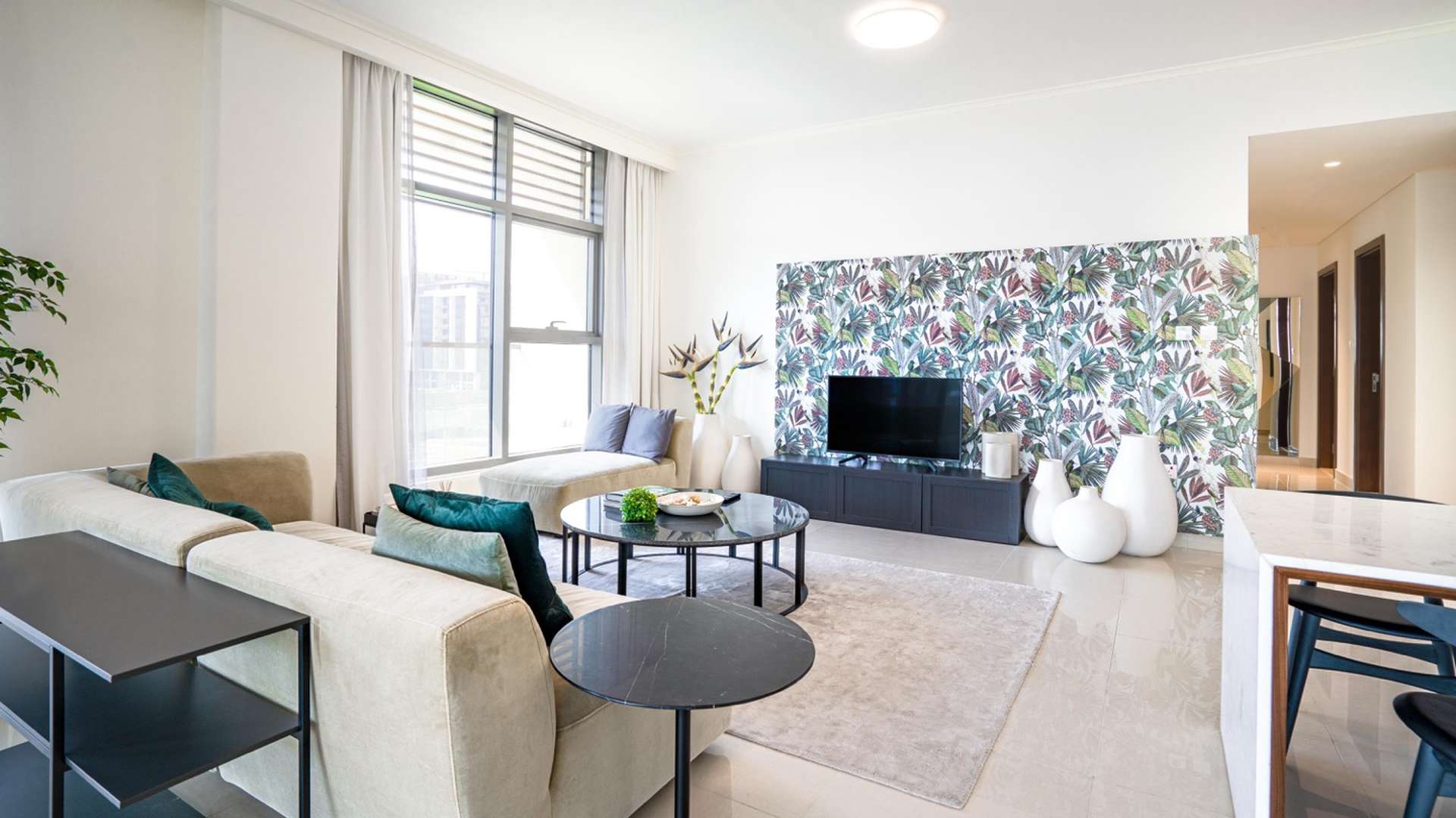 Luxurious apartment exterior at Mulberry Park Heights, Dubai Hills Estate, featuring modern architecture