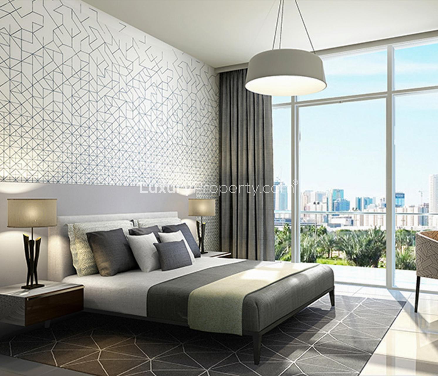 Luxurious bathroom in 3-bedroom apartment, Park Gate Residences, Zabeel District, Al Kifaf