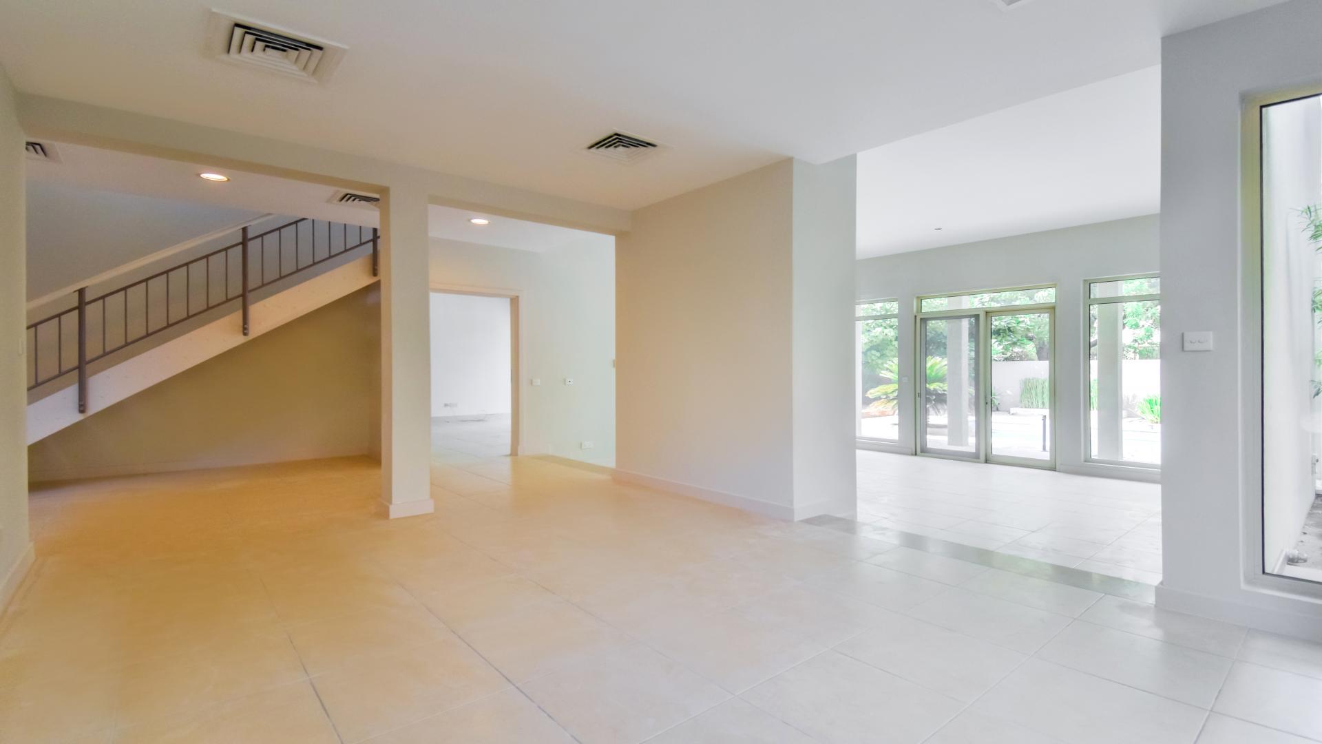 Corner plot villa in Saheel, Arabian Ranches with private pool and lush garden