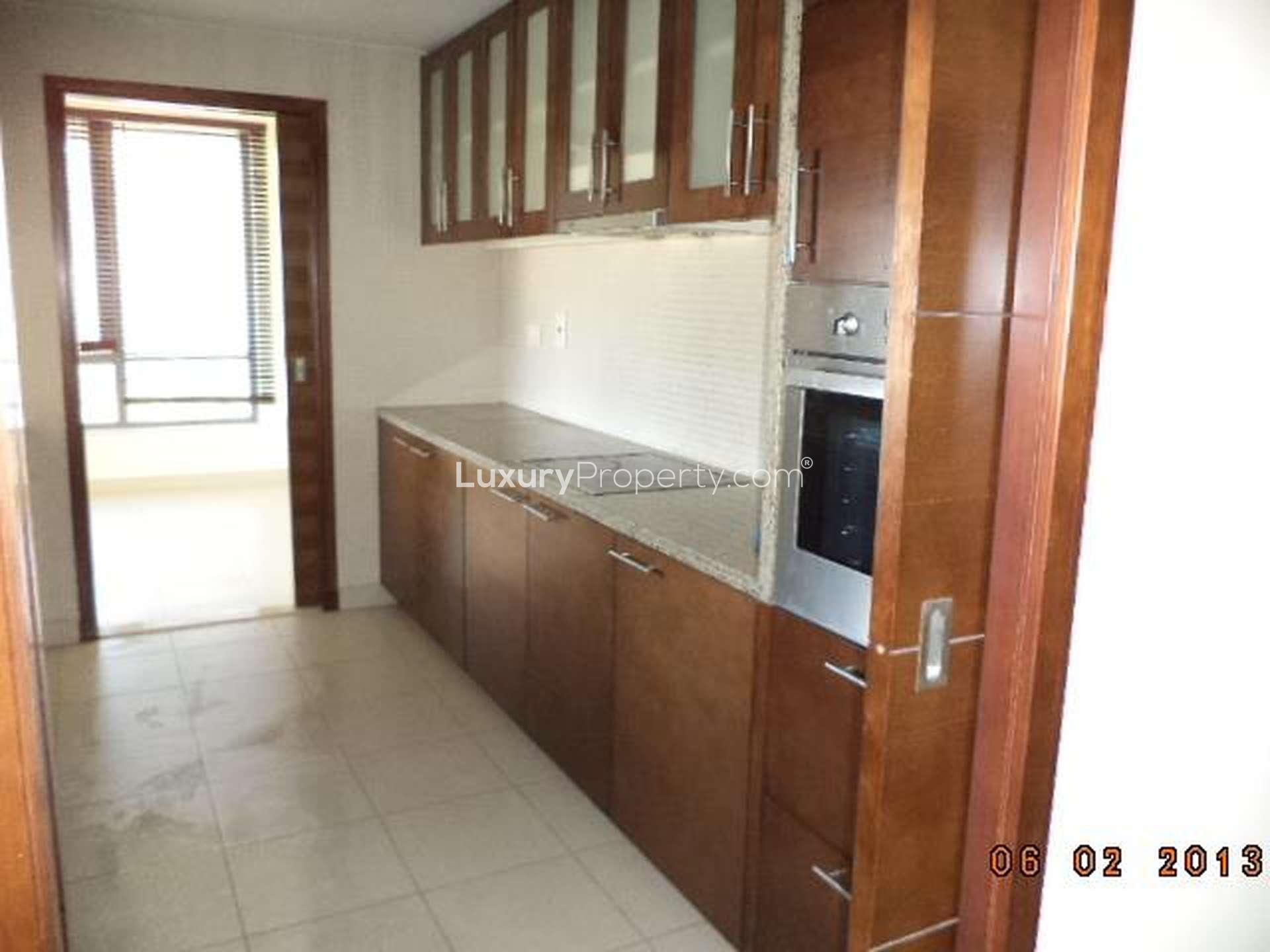 Outdoor pool area of 3-bedroom apartment in South Ridge, Downtown Dubai