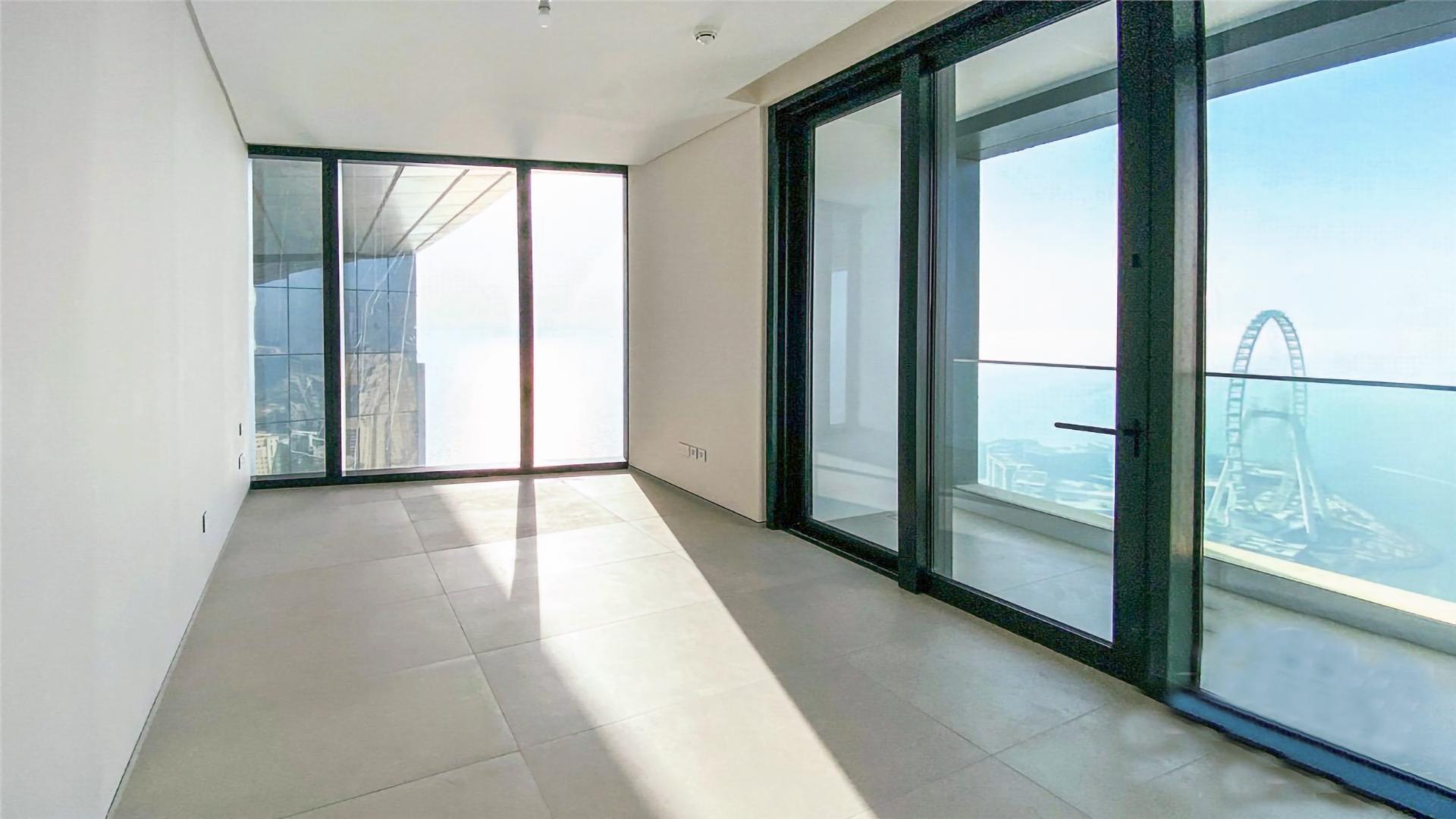 High floor apartment with full sea views at The Address JBR, Jumeirah Beach Residence