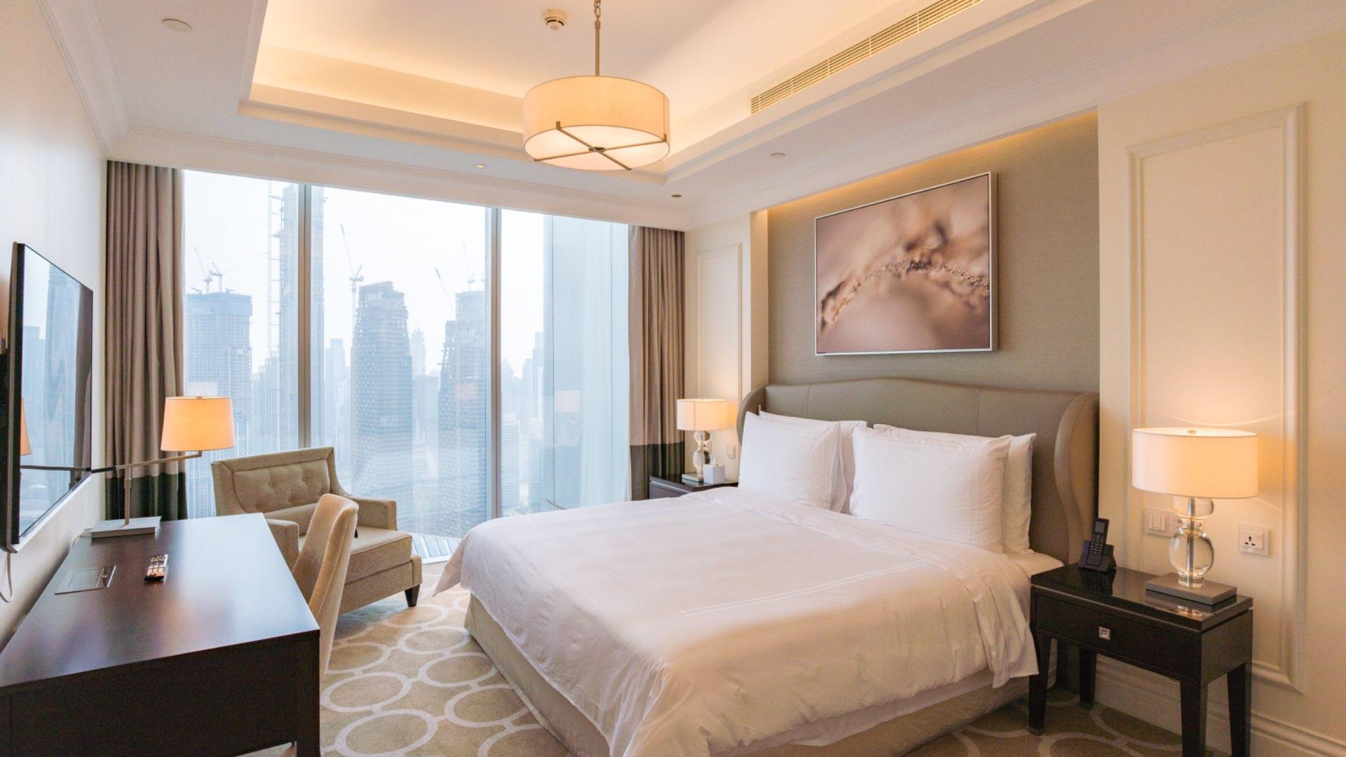 N/A,Luxurious bedroom with city view in 3-bedroom apartment, The Address The BLVD, Downtown Dubai