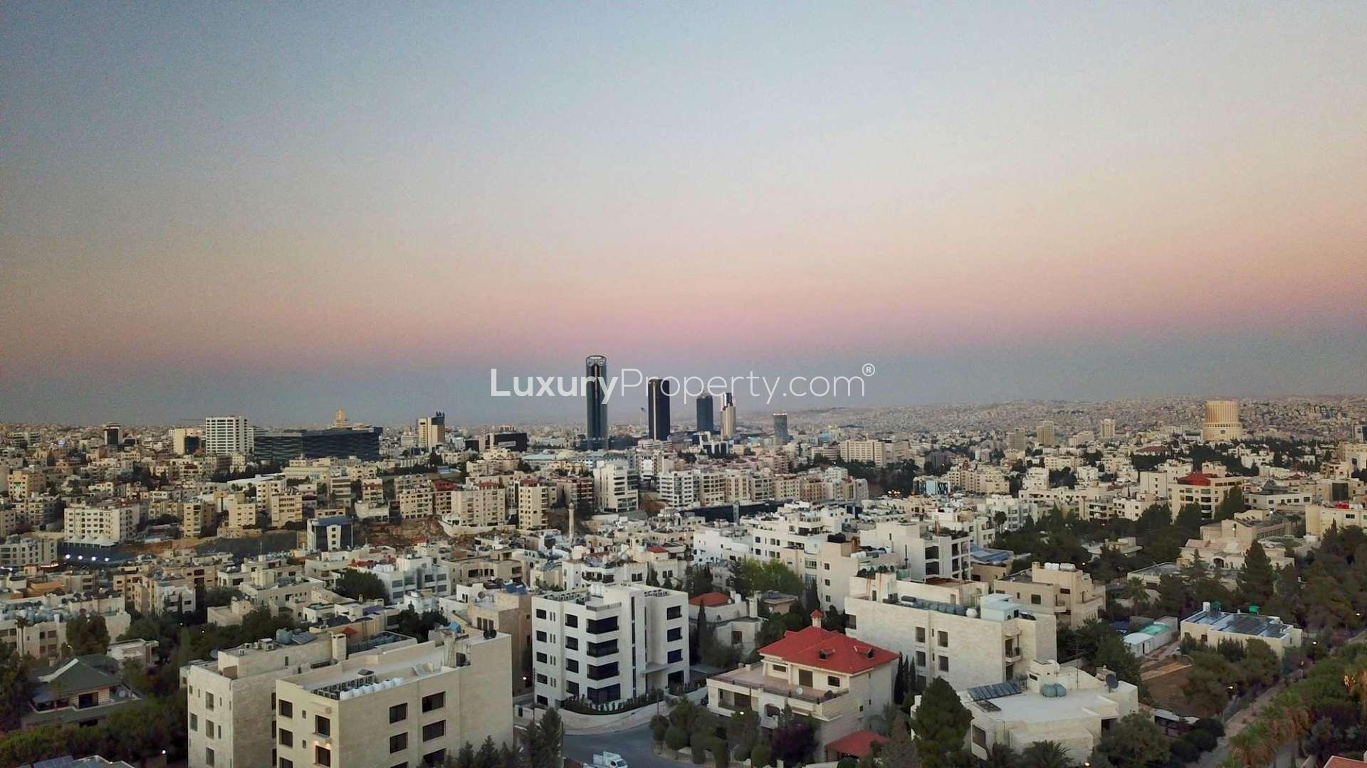 Floor plan of 3-bedroom apartment at The Ritz-Carlton Residences, Amman, for sale