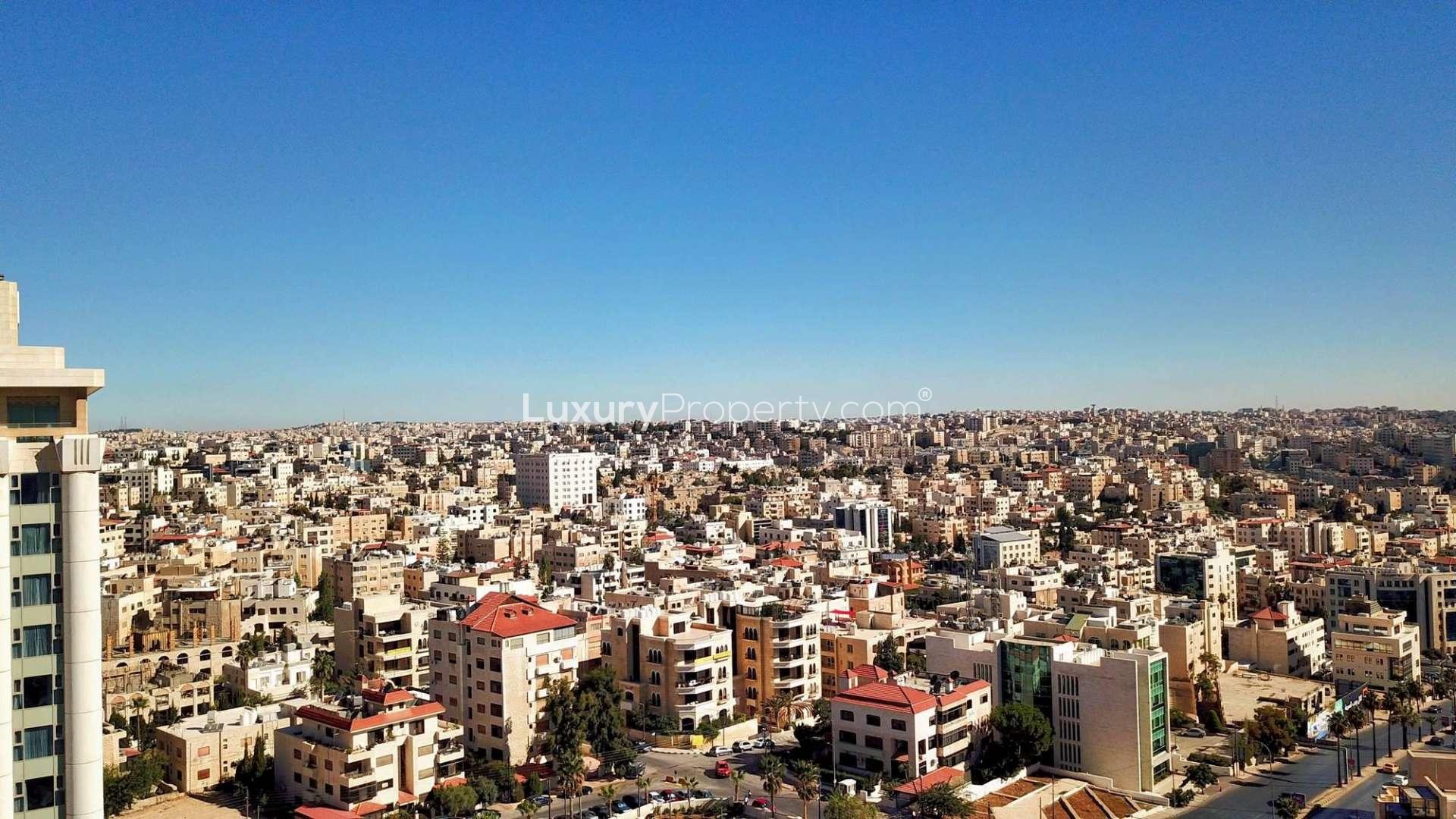 N/A,Panoramic city view from The Ritz-Carlton Residences, Amman, Jordan apartment for sale