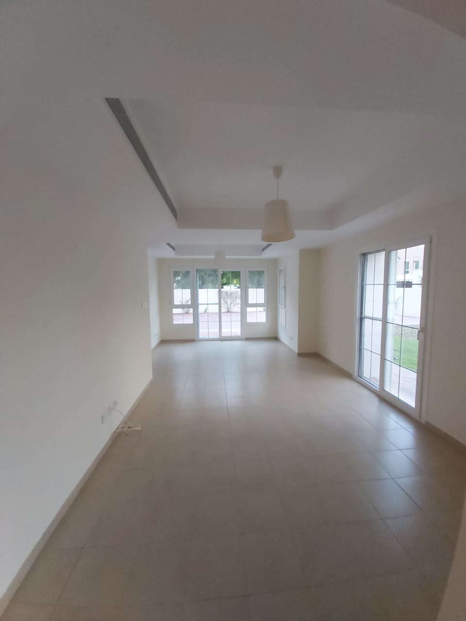 Spacious living area in 3-bedroom villa, Al Reem 2, Arabian Ranches, for rent