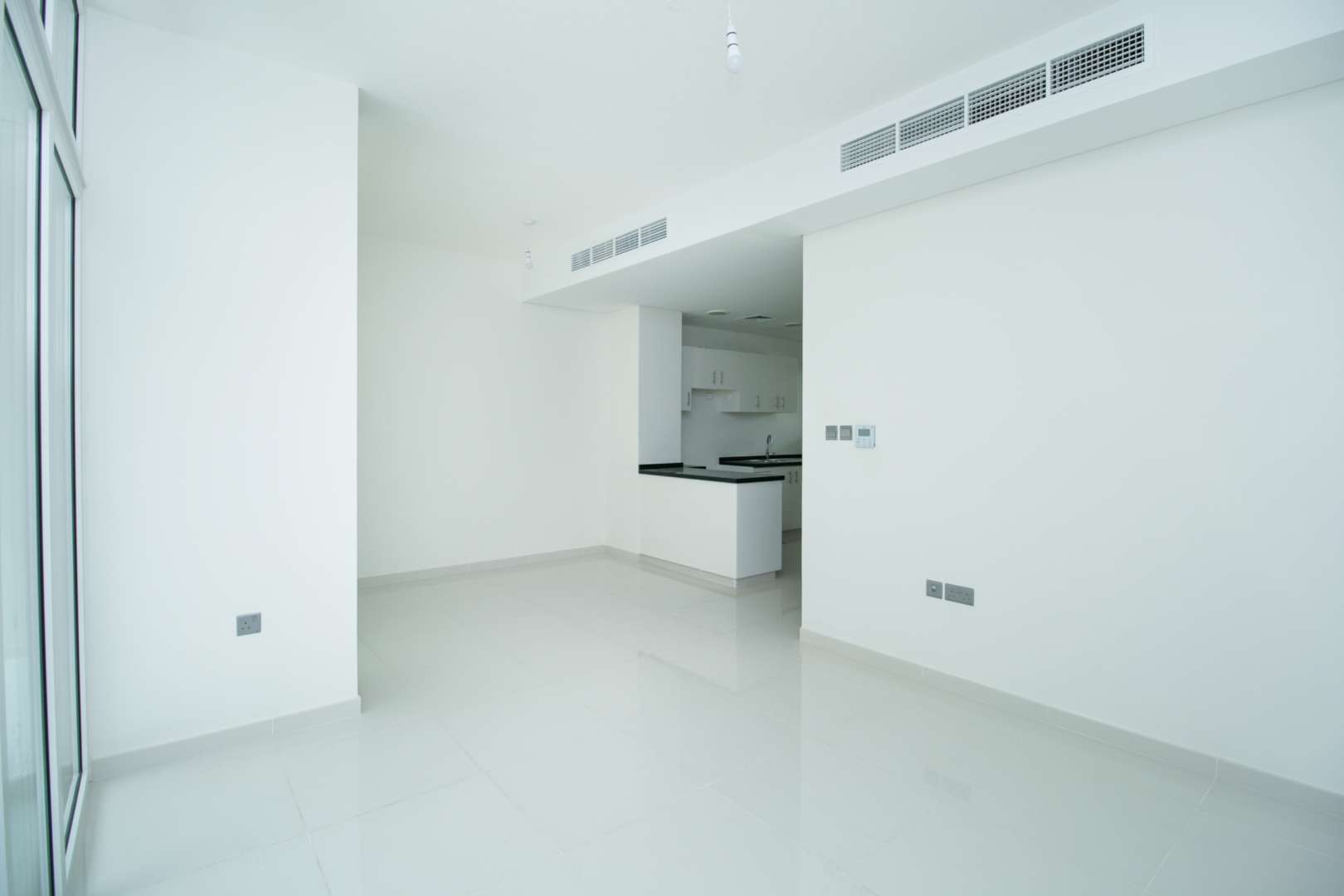 Immaculate 3-bedroom townhouse exterior in Akoya Oxygen, Albizia community, available for rent