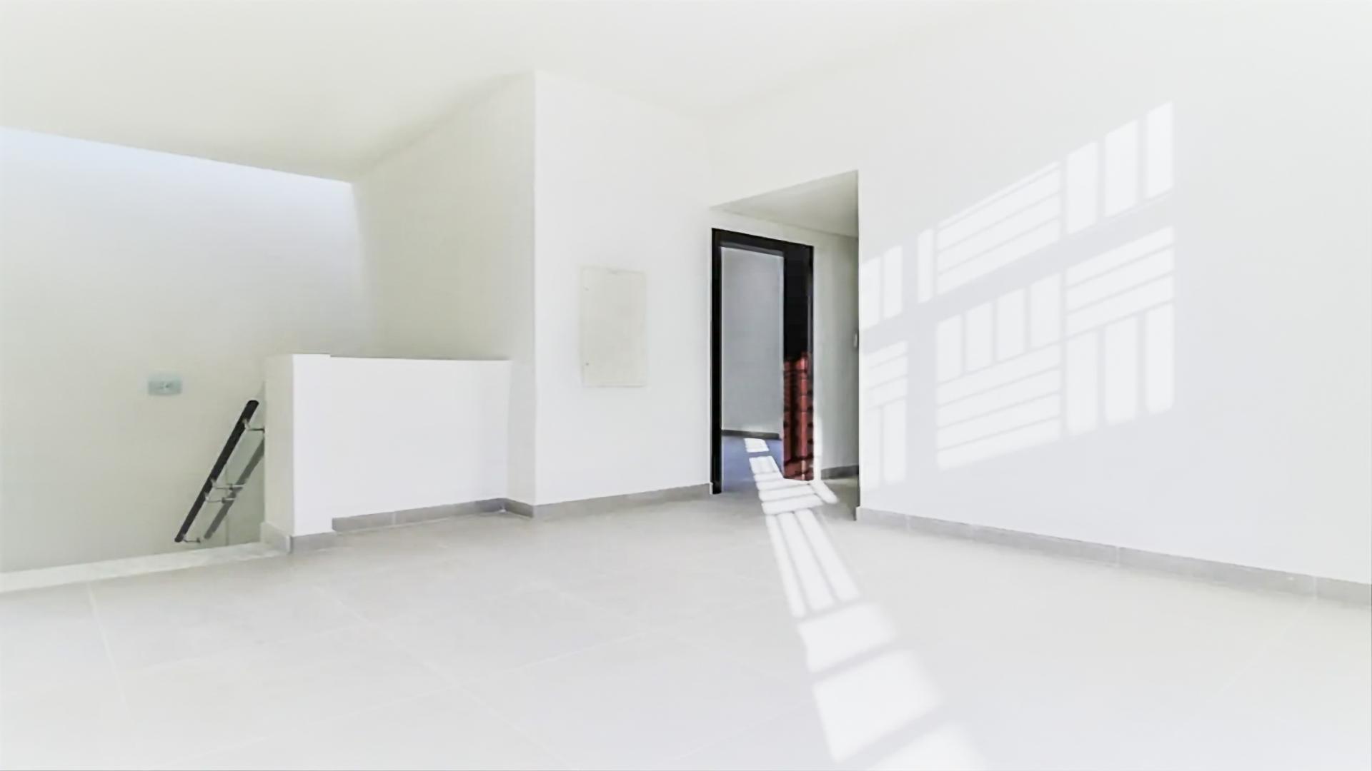 Private pool with sun loungers at Arabella 2 townhouse in Mudon community