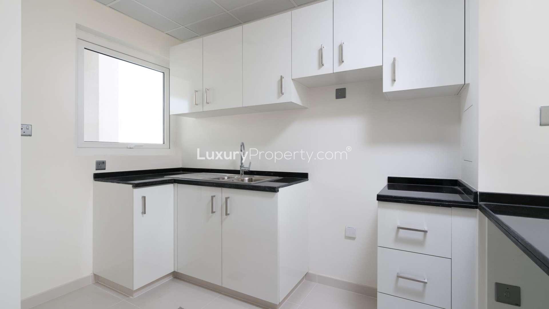 Bright bedroom in 3-bedroom villa, Basswood, Damac Hills 2, available for rent