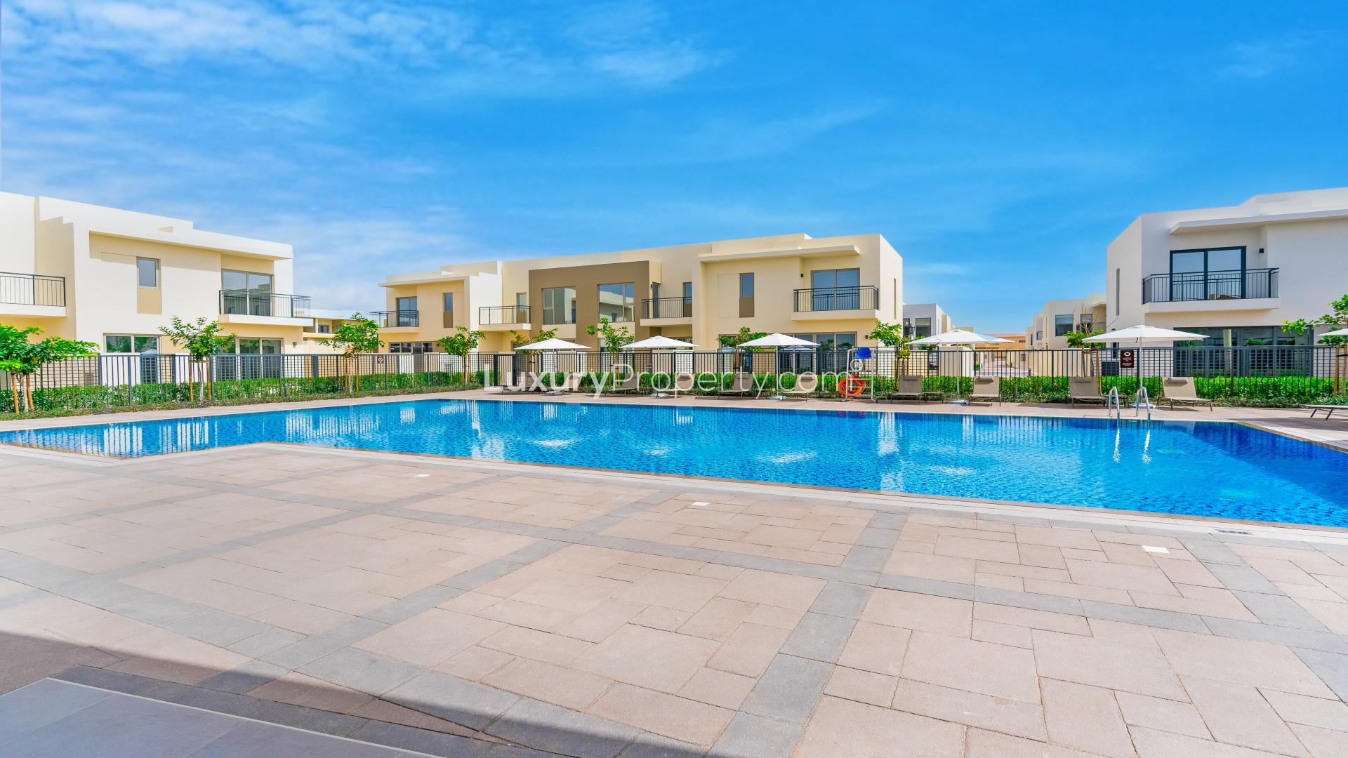 Modern kitchen in a brand new three-bedroom townhouse, Camelia, Arabian Ranches 2