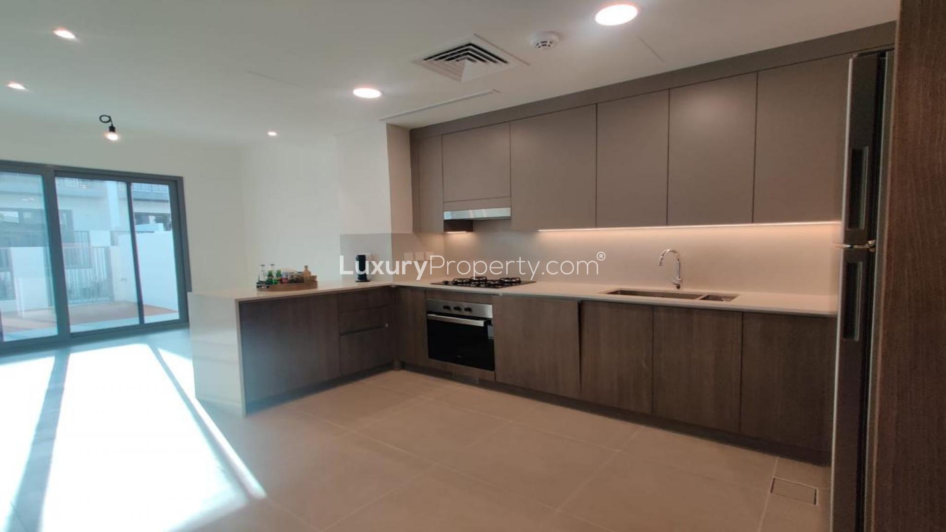 Modern interior of 3-bedroom townhouse in Elan, Tilal Al Ghaf, Dubai for rent