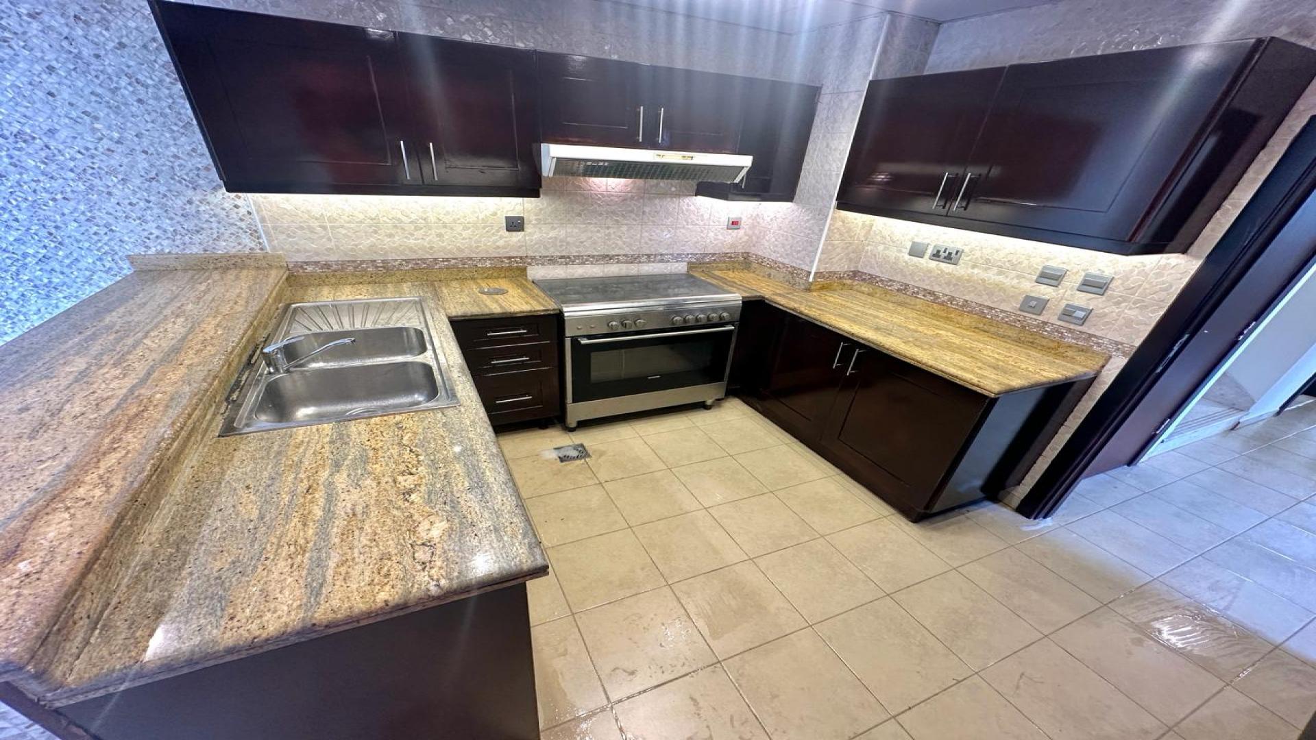 Bright living room in 3-bedroom corner villa, Al Reem, Arabian Ranches for rent