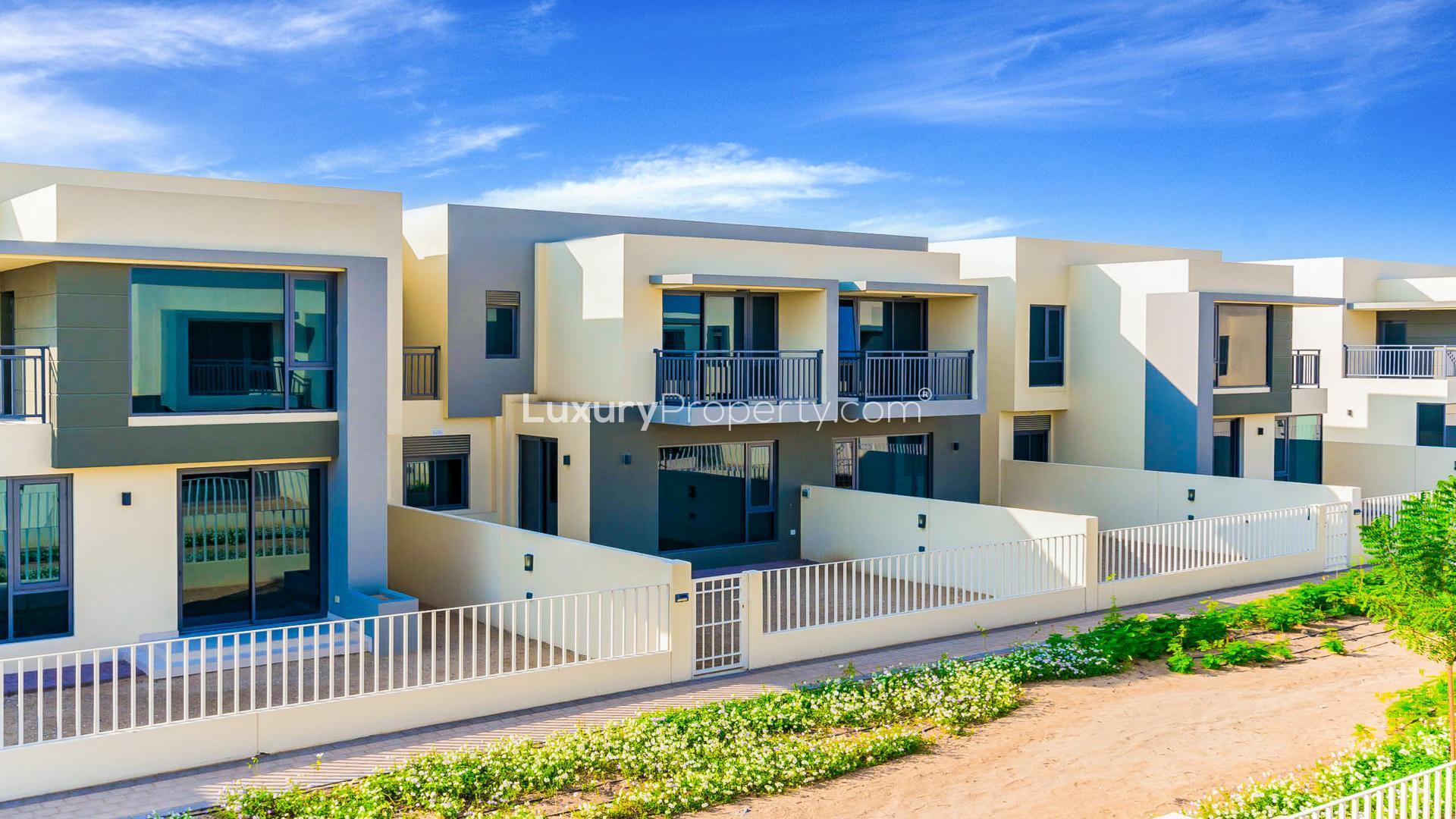 N/A,Modern 3-bedroom villa with landscaped garden in Maple 2, Dubai Hills Estate for rent