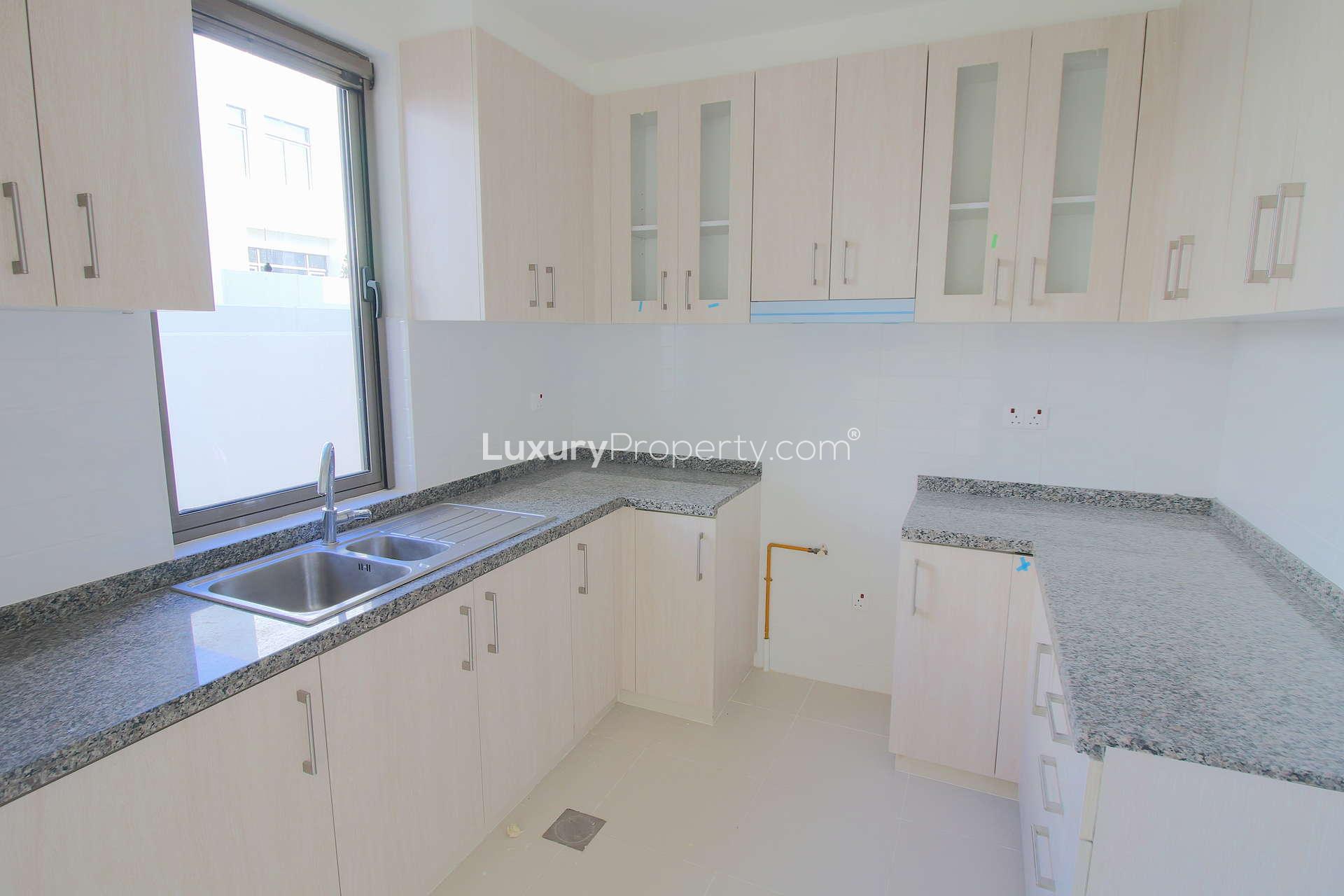 Bright living area in 3-bedroom townhouse, Mira Oasis 3, Reem for rent