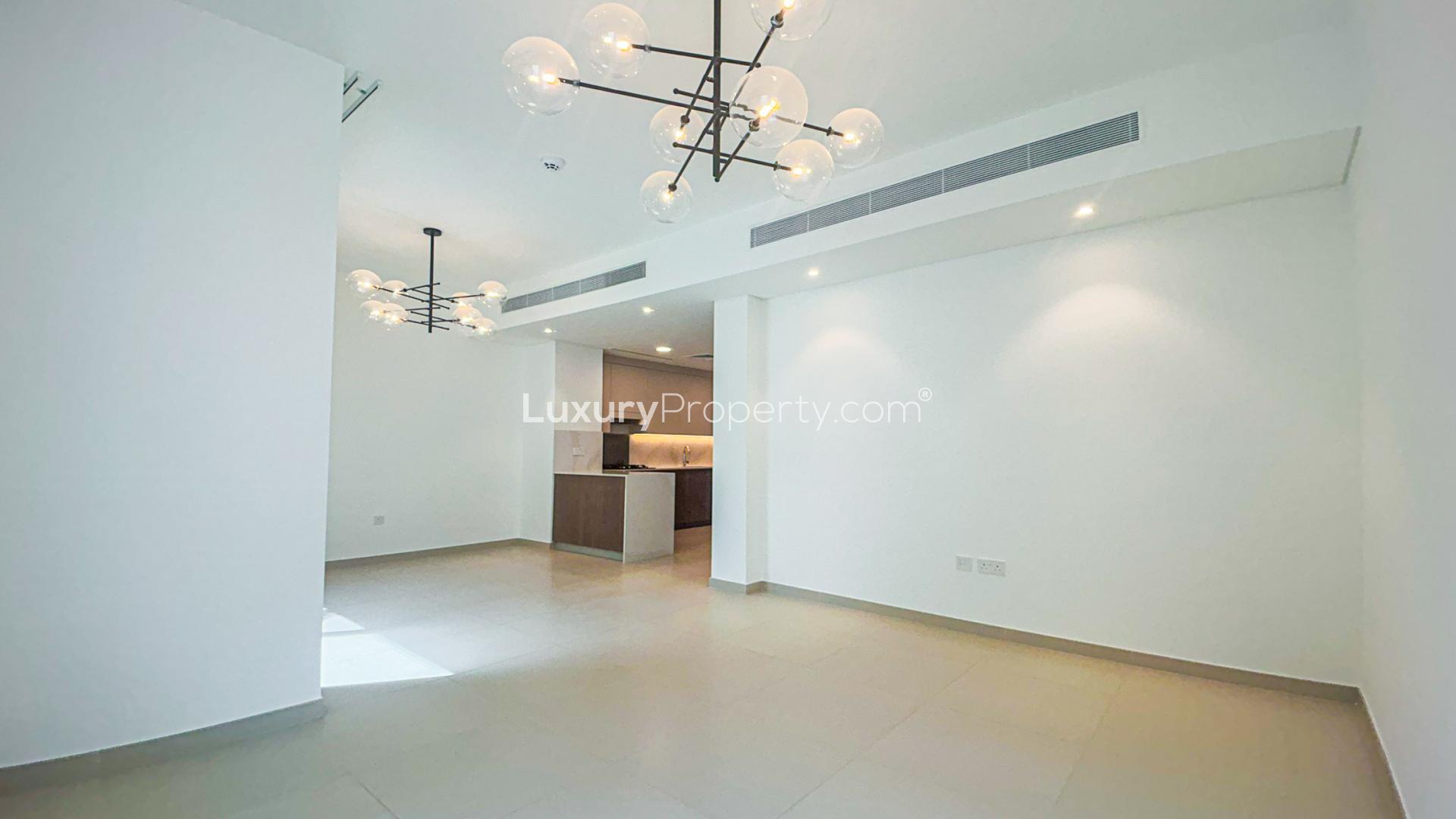 Private garden in modern 3-bedroom townhouse, Elan, Tilal Al Ghaf, Dubai