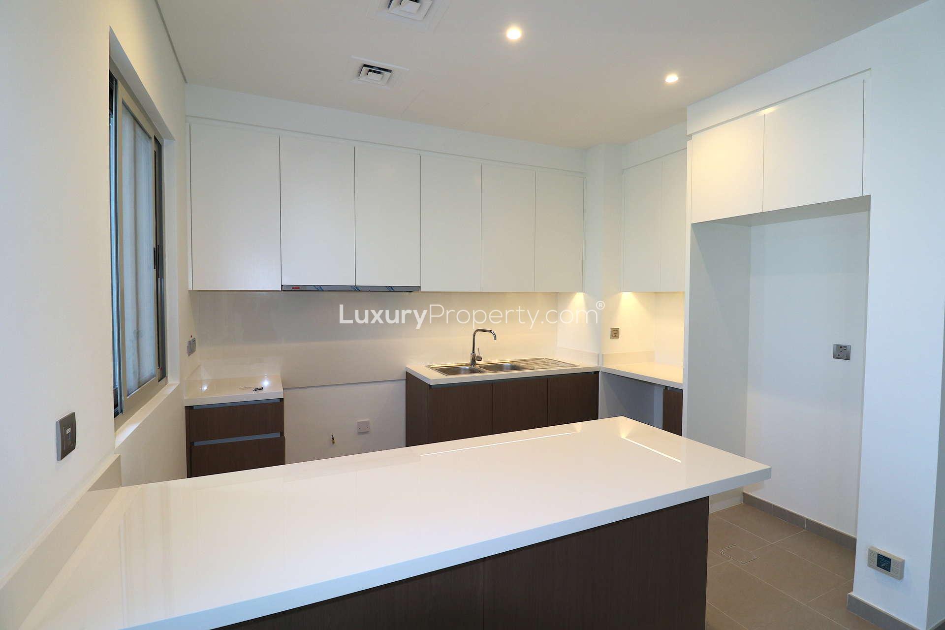 Modern townhouse with pool view in Reem, Arabian Ranches 2, available for rent