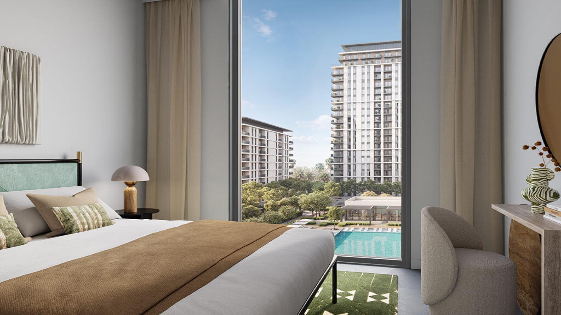 Modern living room in Park Lane townhouse, Dubai Hills Estate, featuring stylish interior design