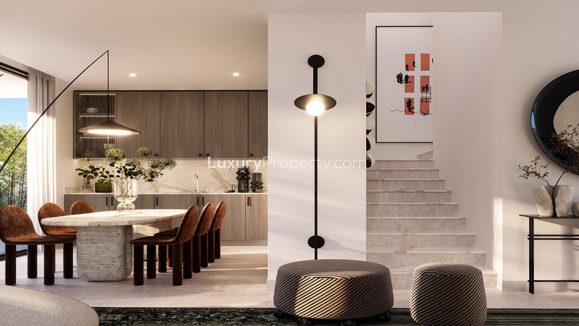 Modern 3-bedroom townhouse in Lillia, The Valley, for sale. Luxurious residential property