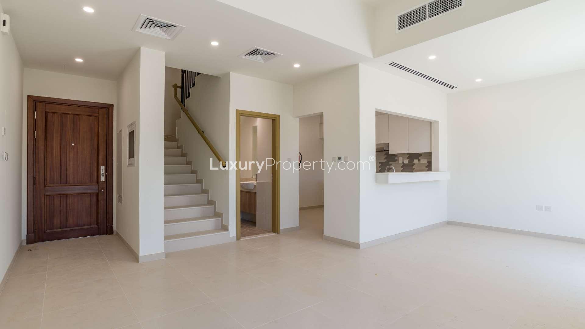Townhouse for sale in Villanova, Dubai Land - 3 bedrooms, 4 bathrooms, Type P16