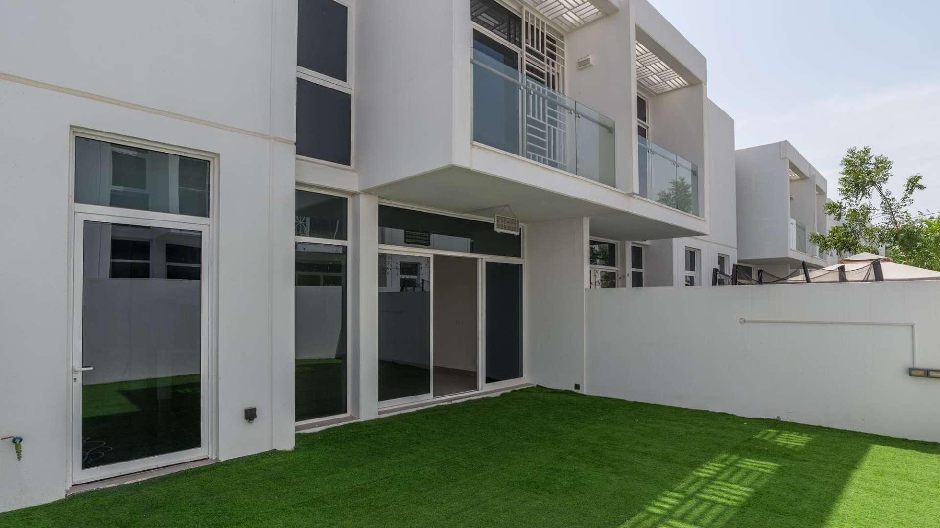 Spacious living area in Arabella townhouse for sale, Mudon community