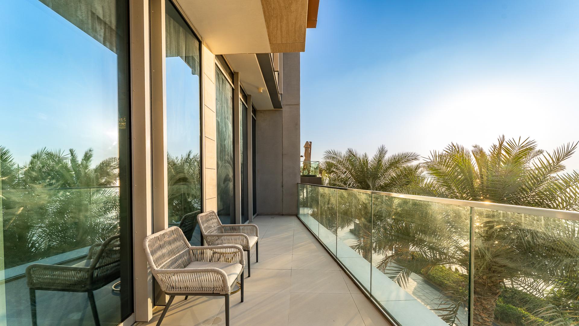 Luxurious living room in Dubai Creek Harbour townhouse, featuring elegant decor and spacious design