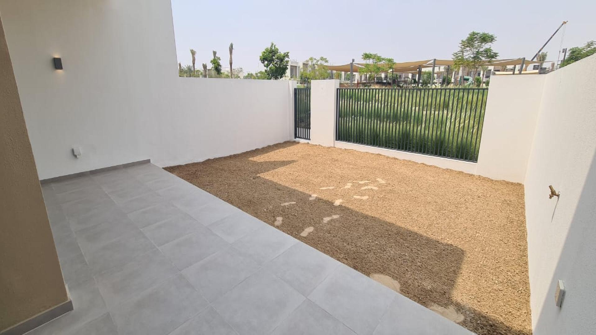 3-bedroom townhouse exterior in Eden The Valley, for sale, modern architecture