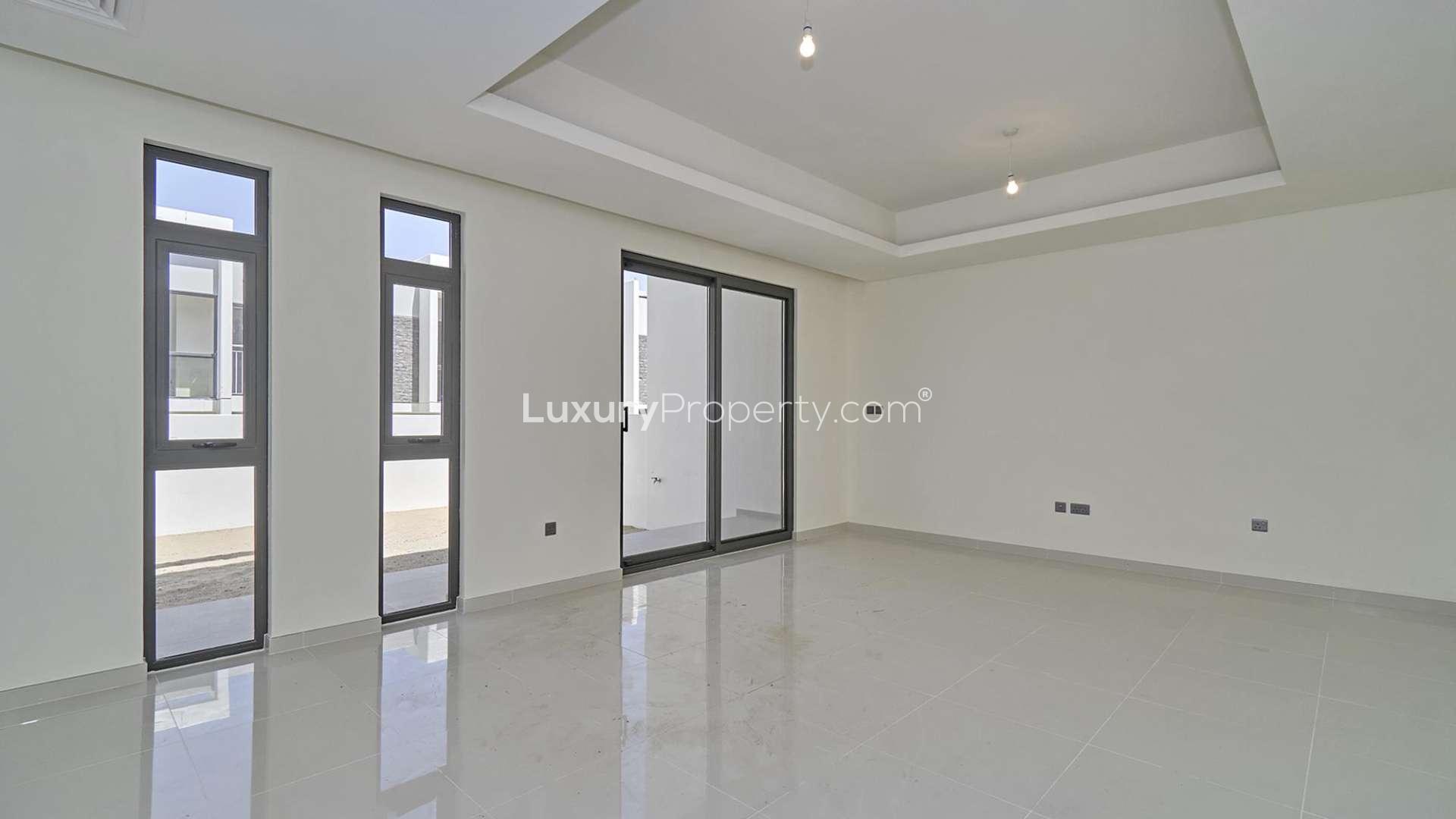 Bright living area in spacious townhouse, Damac Hills 2, Akoya Juniper community