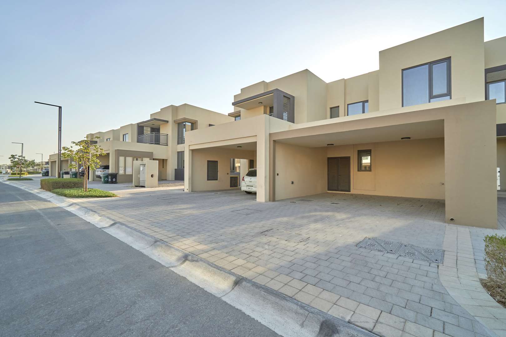 Beautiful 3-bedroom townhouse exterior in Maple, Dubai Hills Estate, for sale