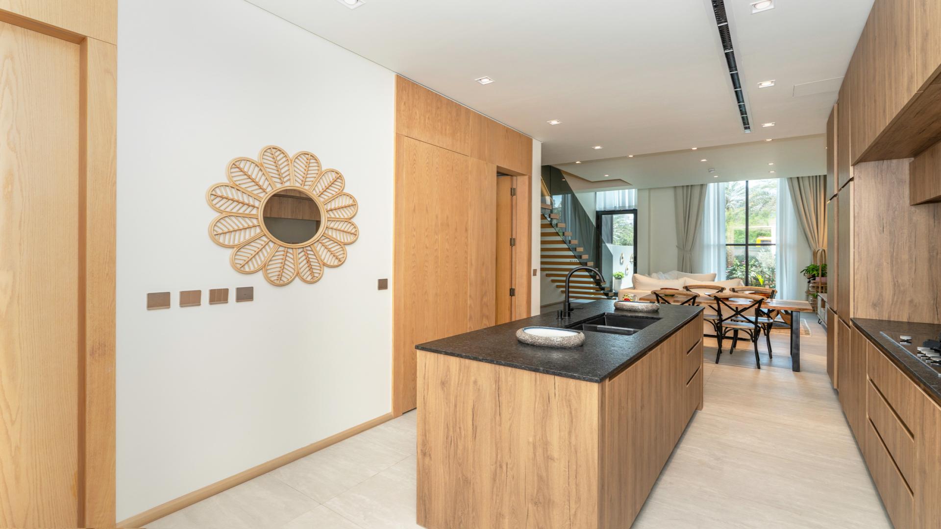 Modern staircase and decor in elegant townhouse, The Autograph X, Jumeirah Village Circle