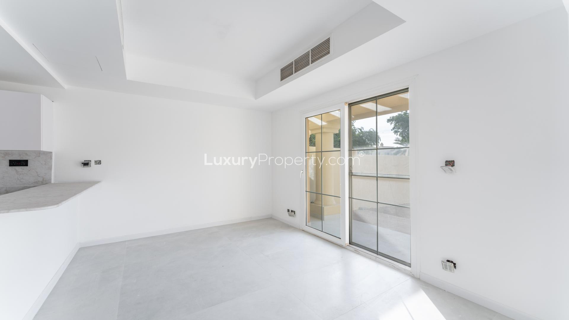 Bright, spacious interior of upgraded 3-bed villa in Springs 14 for rent