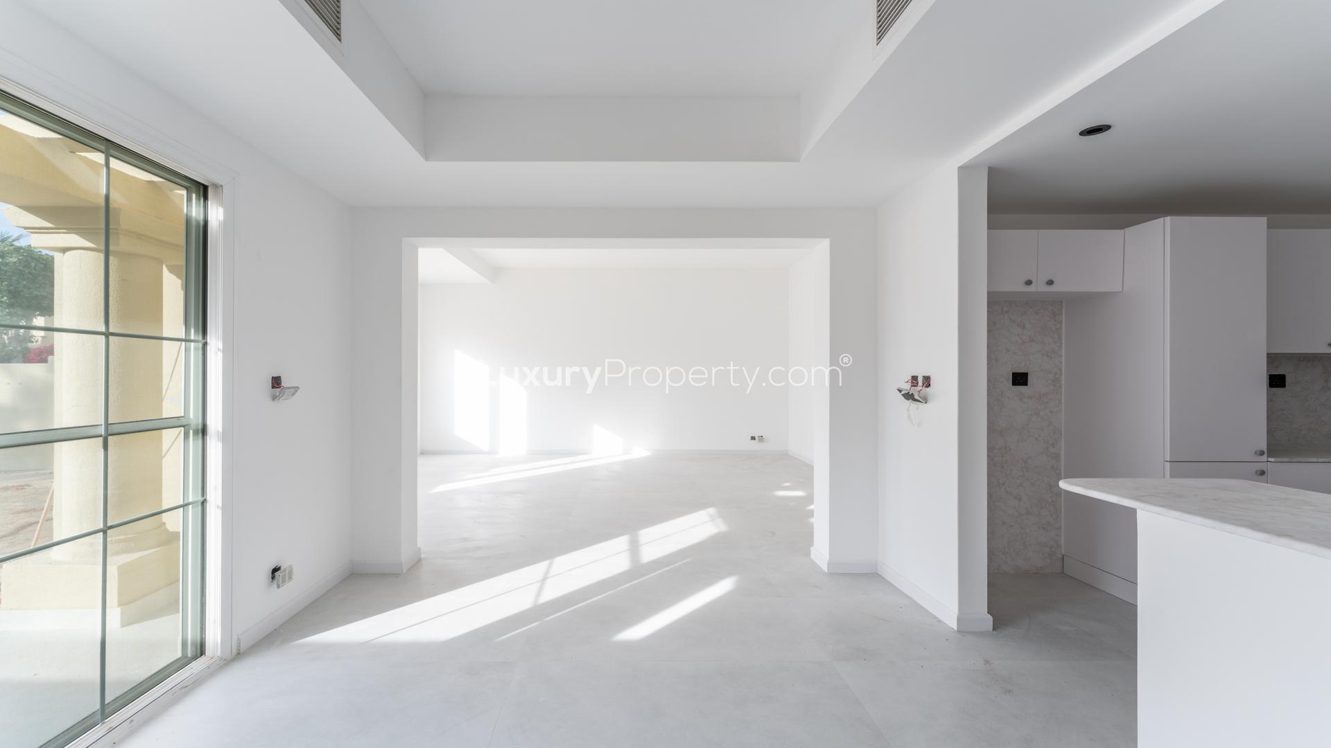 Bright living room in upgraded 3-bed villa, The Springs 14, available for rent