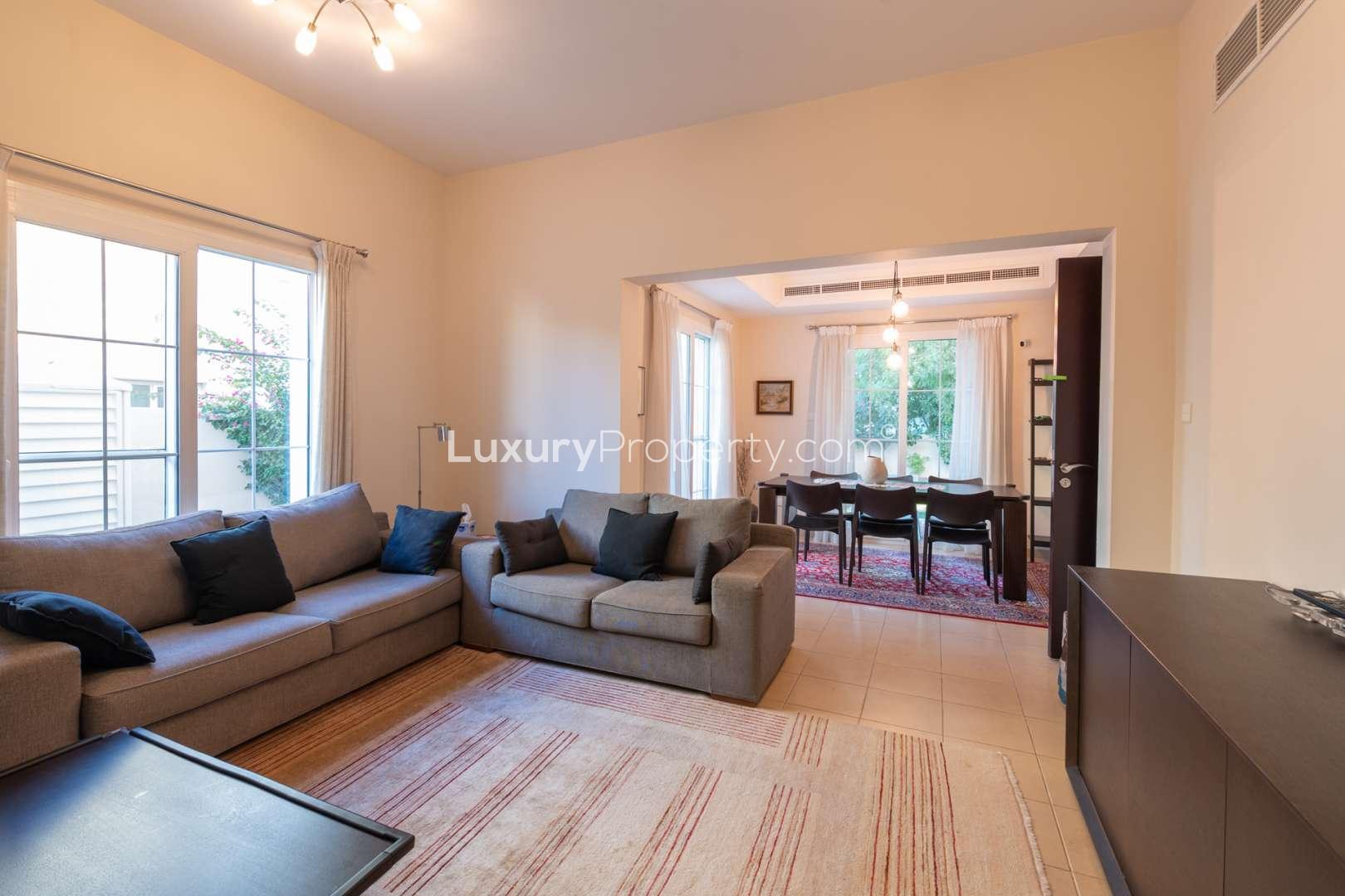 Spacious 3-bedroom townhouse with garden in Al Reem, Arabian Ranches for rent