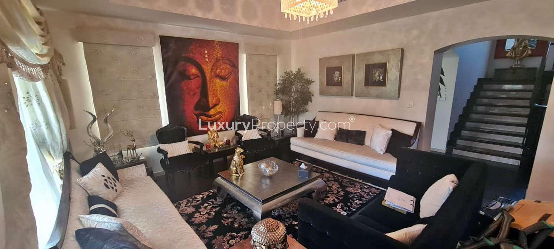 Spacious 3-bedroom villa with driveway in Alvorada, Arabian Ranches for rent