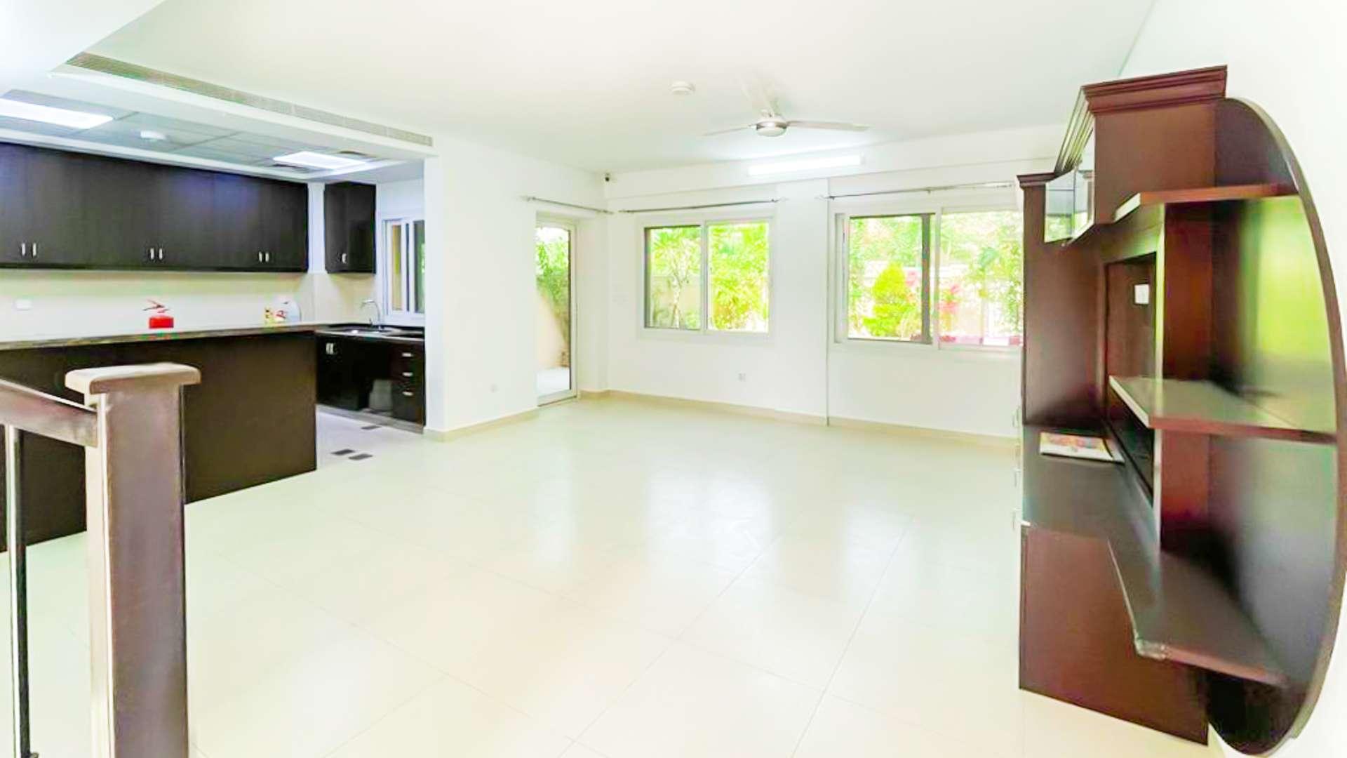 3-bedroom townhouse exterior in Bella Casa, Serena, available for rent with landscaped garden