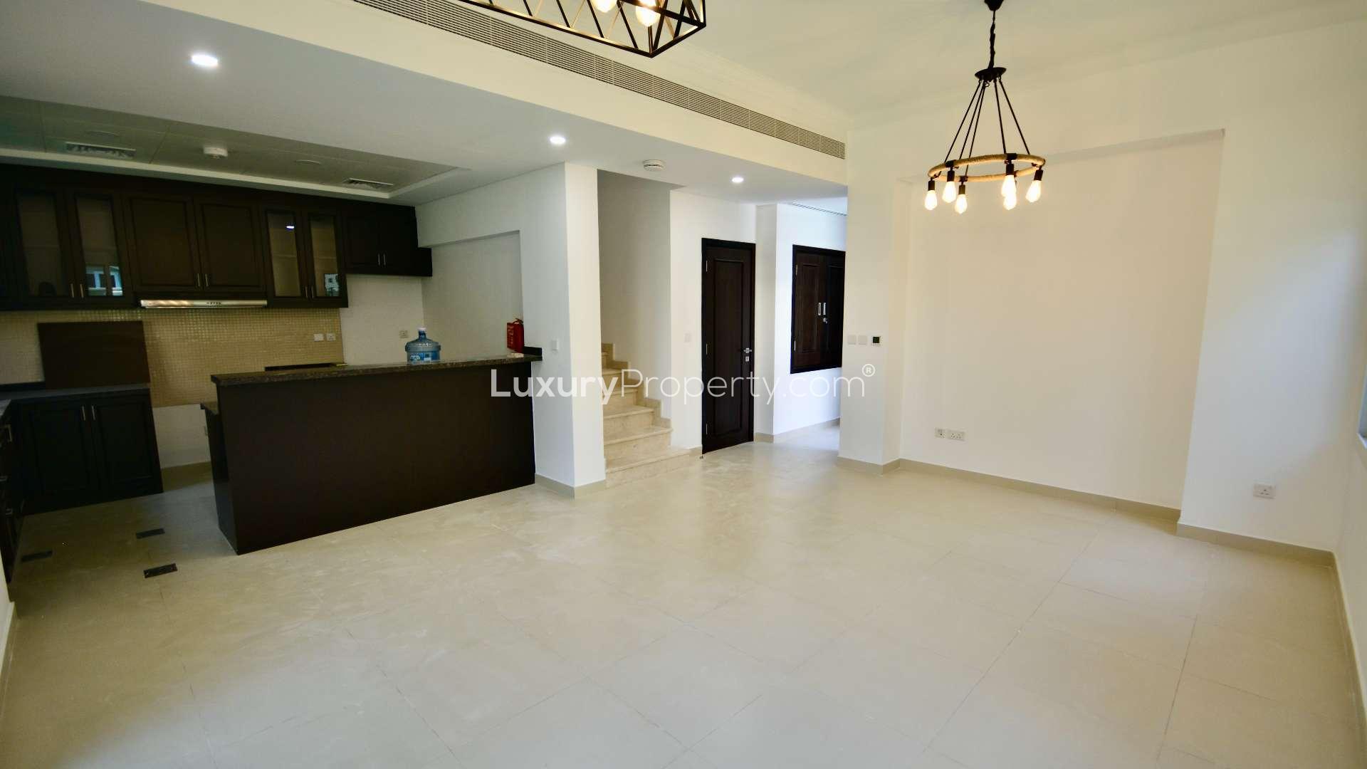 Exterior view of 3-bedroom Type B townhouse for rent in Serena, Bella Casa community