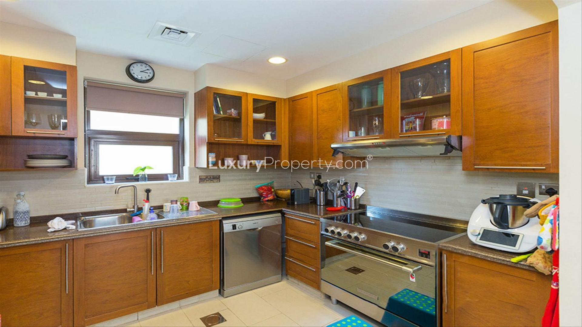 Spacious living room in vacant 3-bedroom villa, Arabian Ranches 2, Casa community