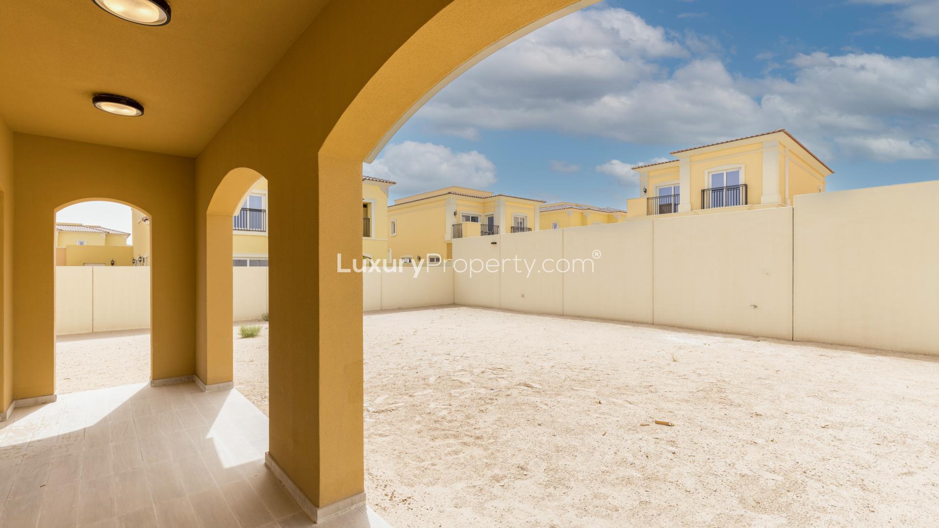 Brand new 3-bedroom standalone villa in Villanova, Dubai Land, available for rent