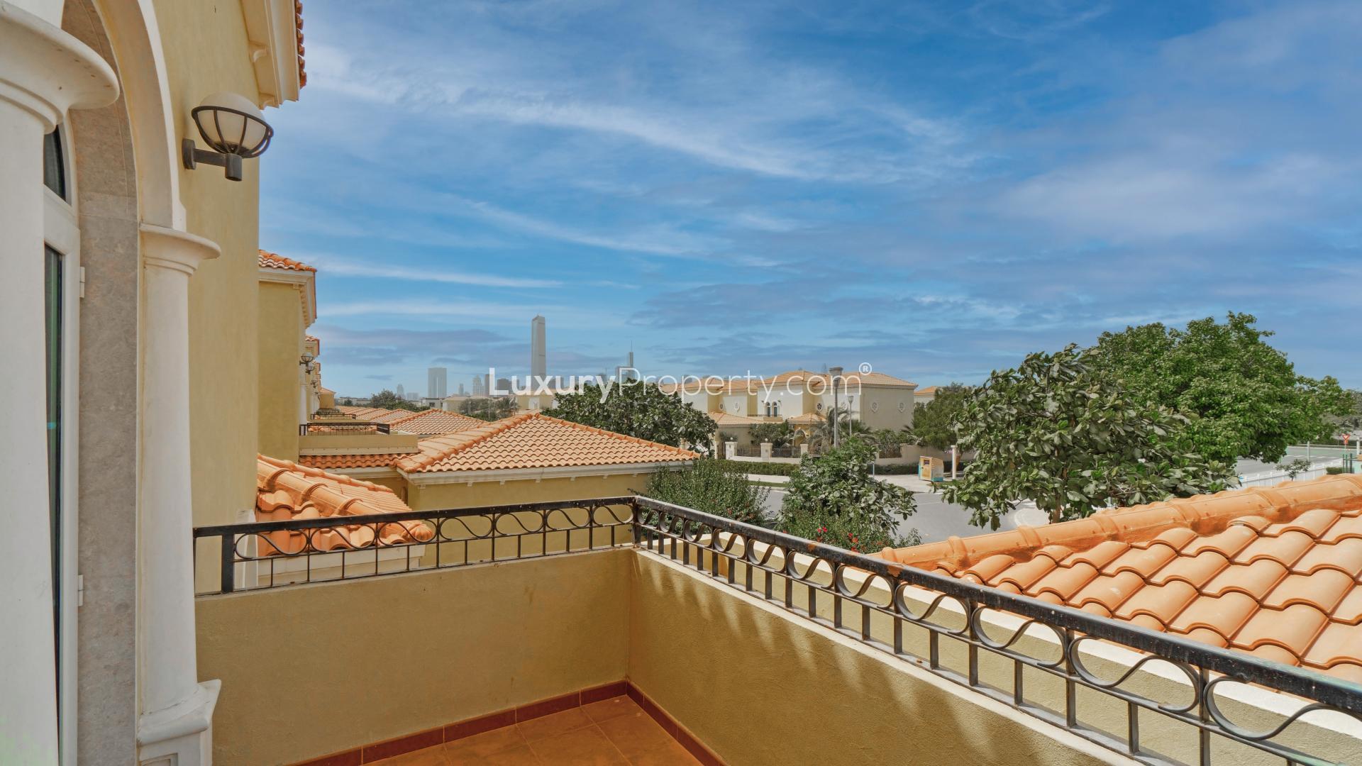 Furnished living room in Vaastu compliant villa, Legacy, Jumeirah Park for rent