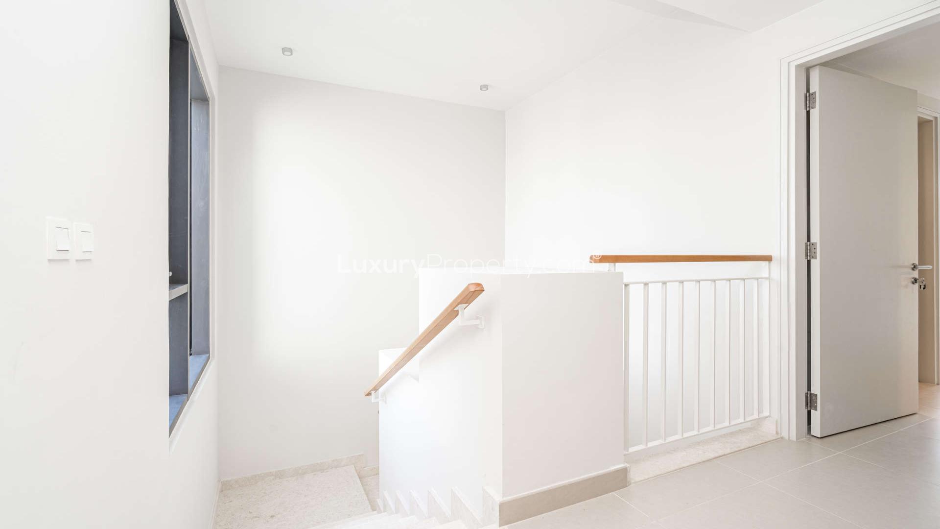 Bright room with large windows in Maple 1 villa, Dubai Hills Estate