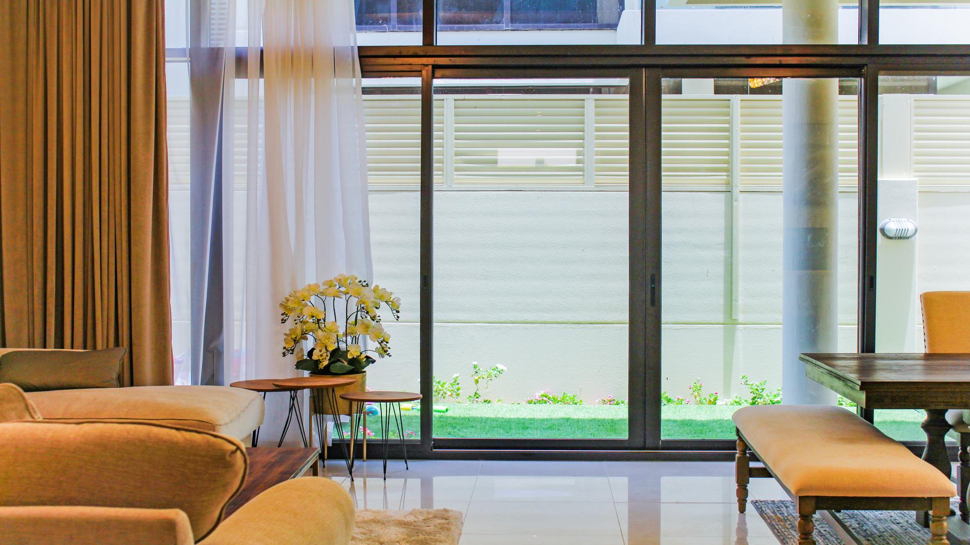 Private pool in Rochester villa, Damac Hills, available for rent. Ref No: LP13541