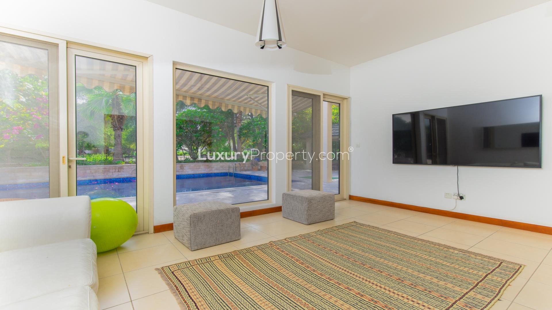 Beautiful 3-bed villa with private pool in Saheel, Arabian Ranches, available for rent