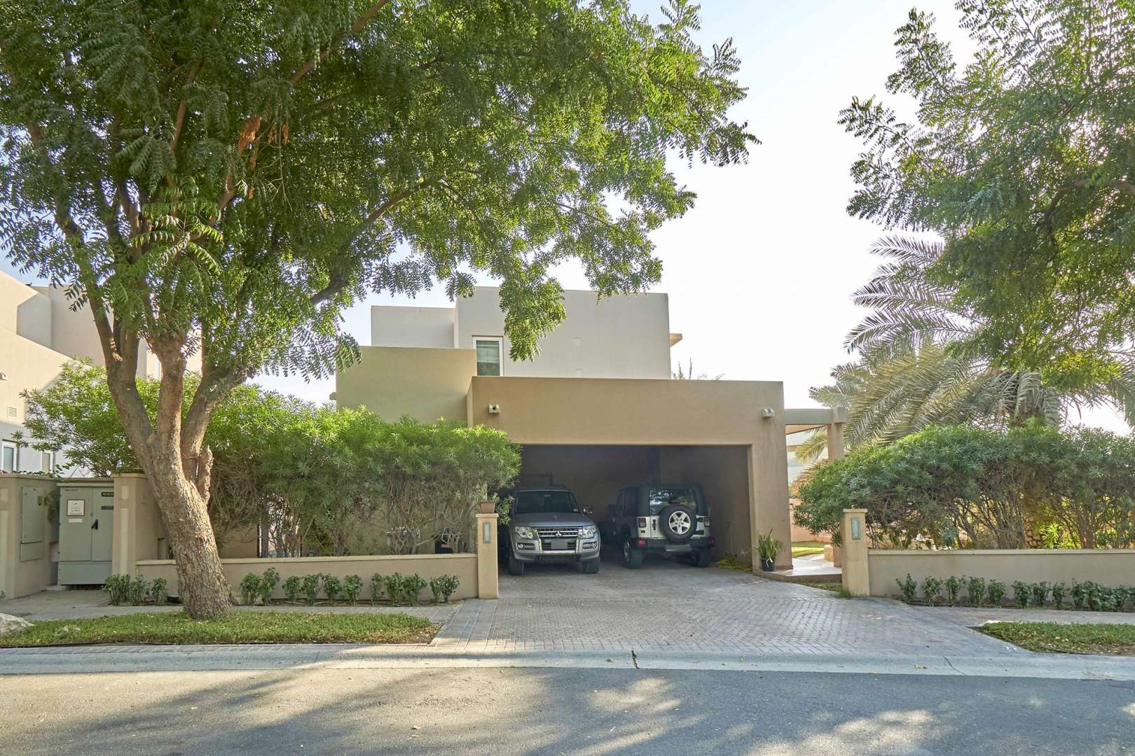 Beautiful Type 7 Villa exterior in Savannah, Arabian Ranches, available for rent