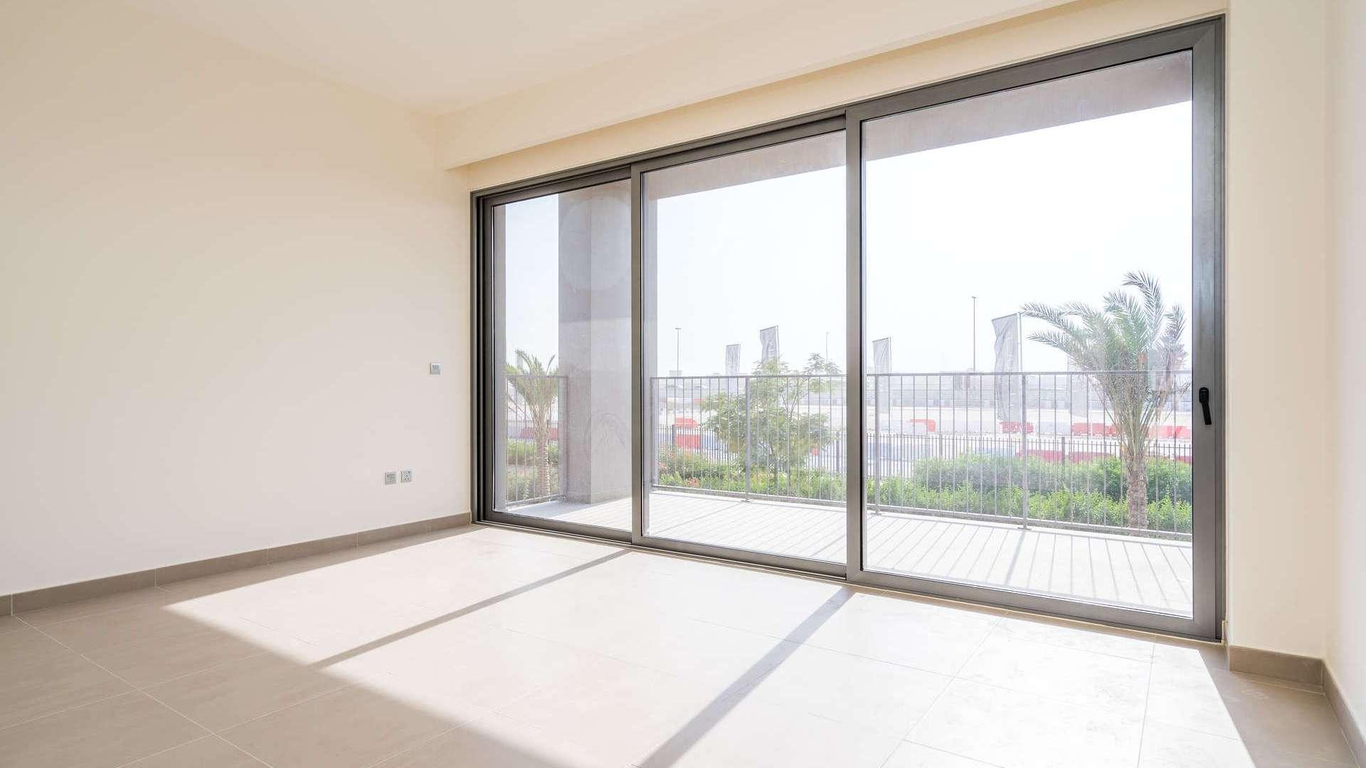 Modern kitchen in three-bedroom villa, Sidra, Dubai Hills Estate, available for rent