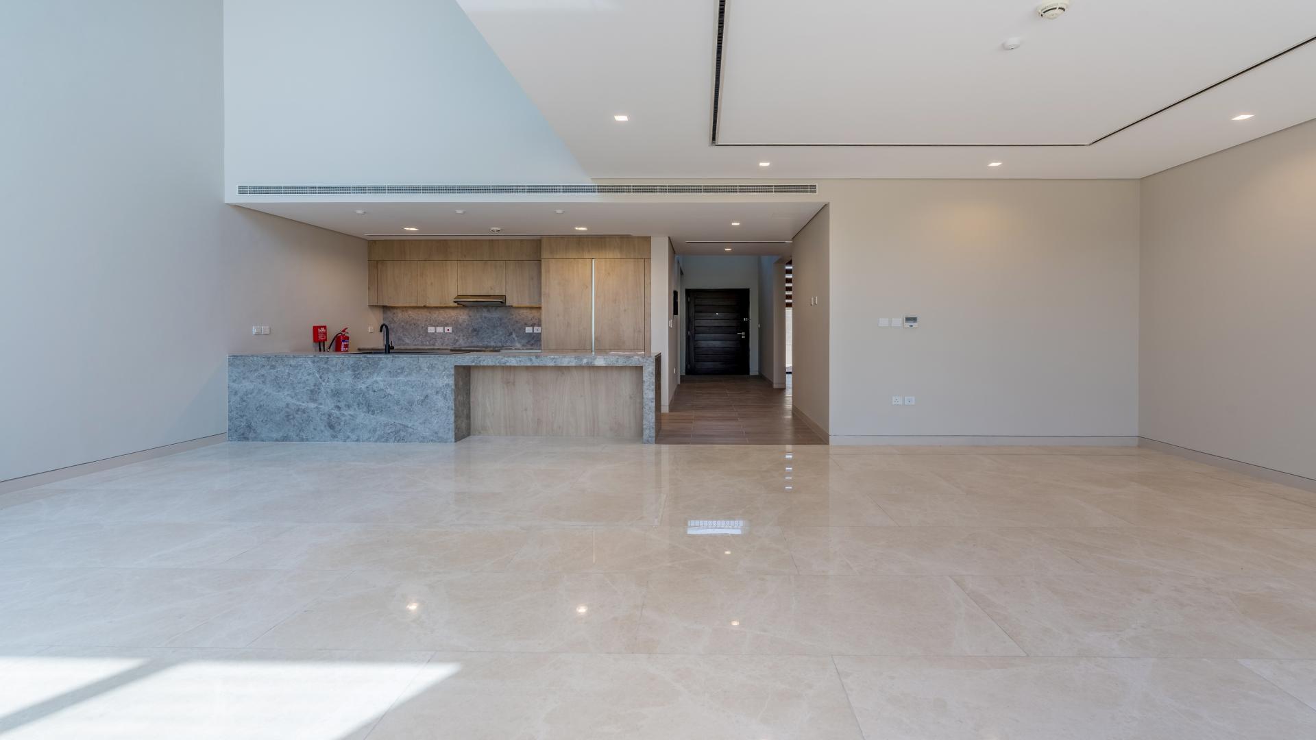 Exquisite modern villa exterior in Villa Amalfi, Jumeirah Bay Island, available for rent