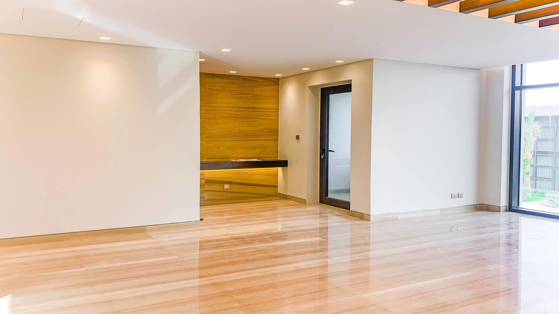 Luxurious villa interior with modern Fendi finishings in Damac Hills, Trevi, for rent