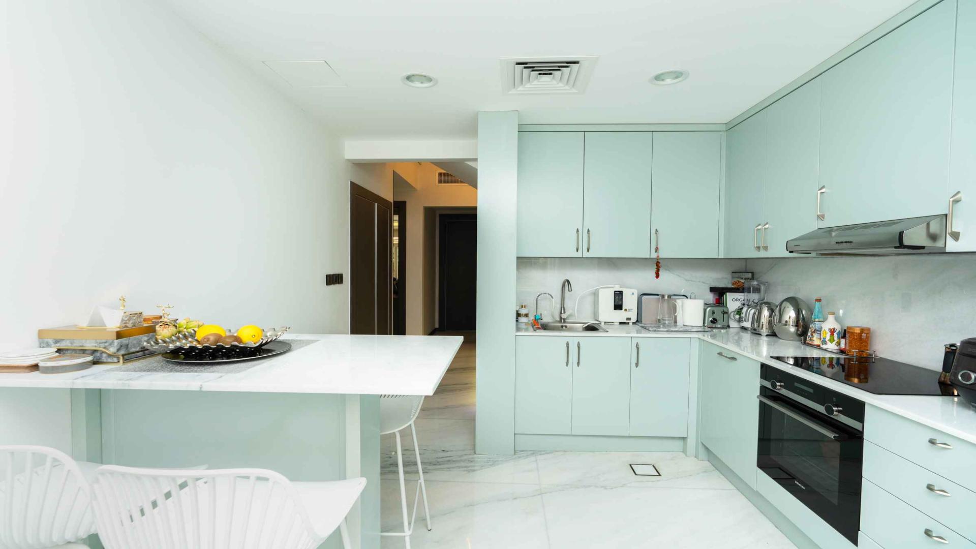 Fully furnished living room in upgraded 3-bed villa, Springs 2, available for rent