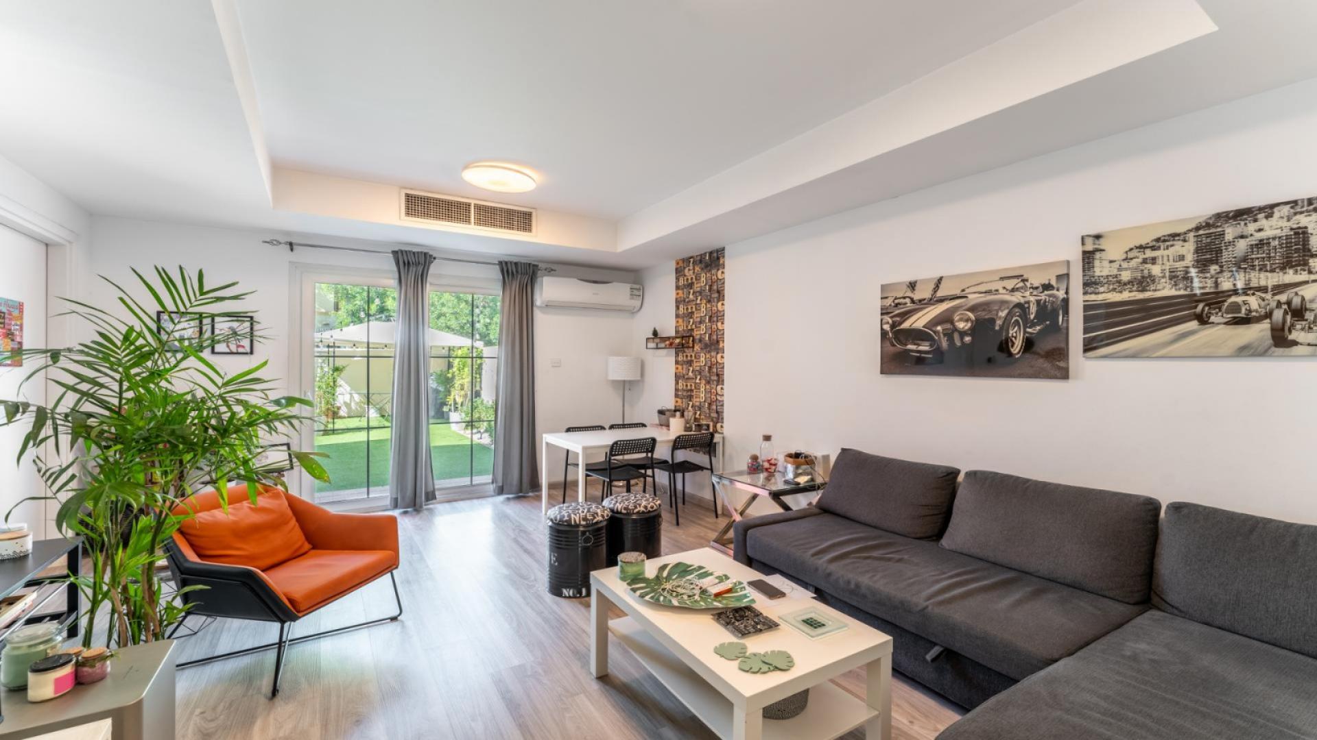 Exterior view of charming 2-bedroom villa for sale in The Springs community