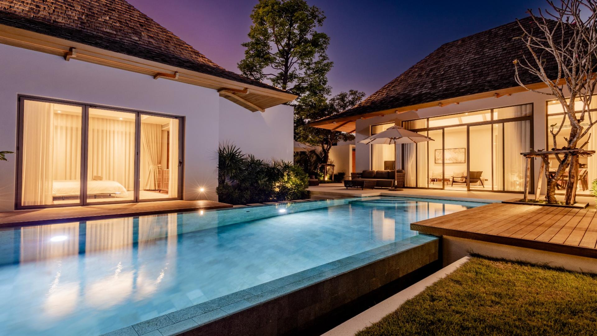 Luxurious villa with private pool at Anchan Flora, Bang Tao Phuket, Thailand