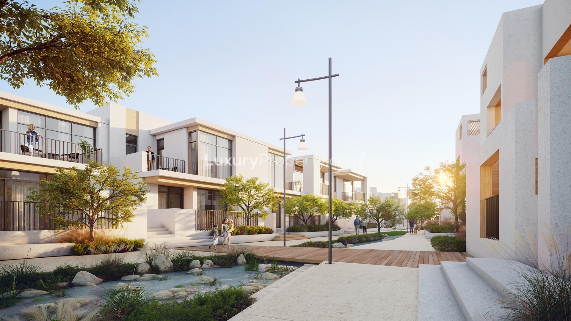 Elegant living and dining area in 3-bedroom villa, Bliss, Arabian Ranches 3