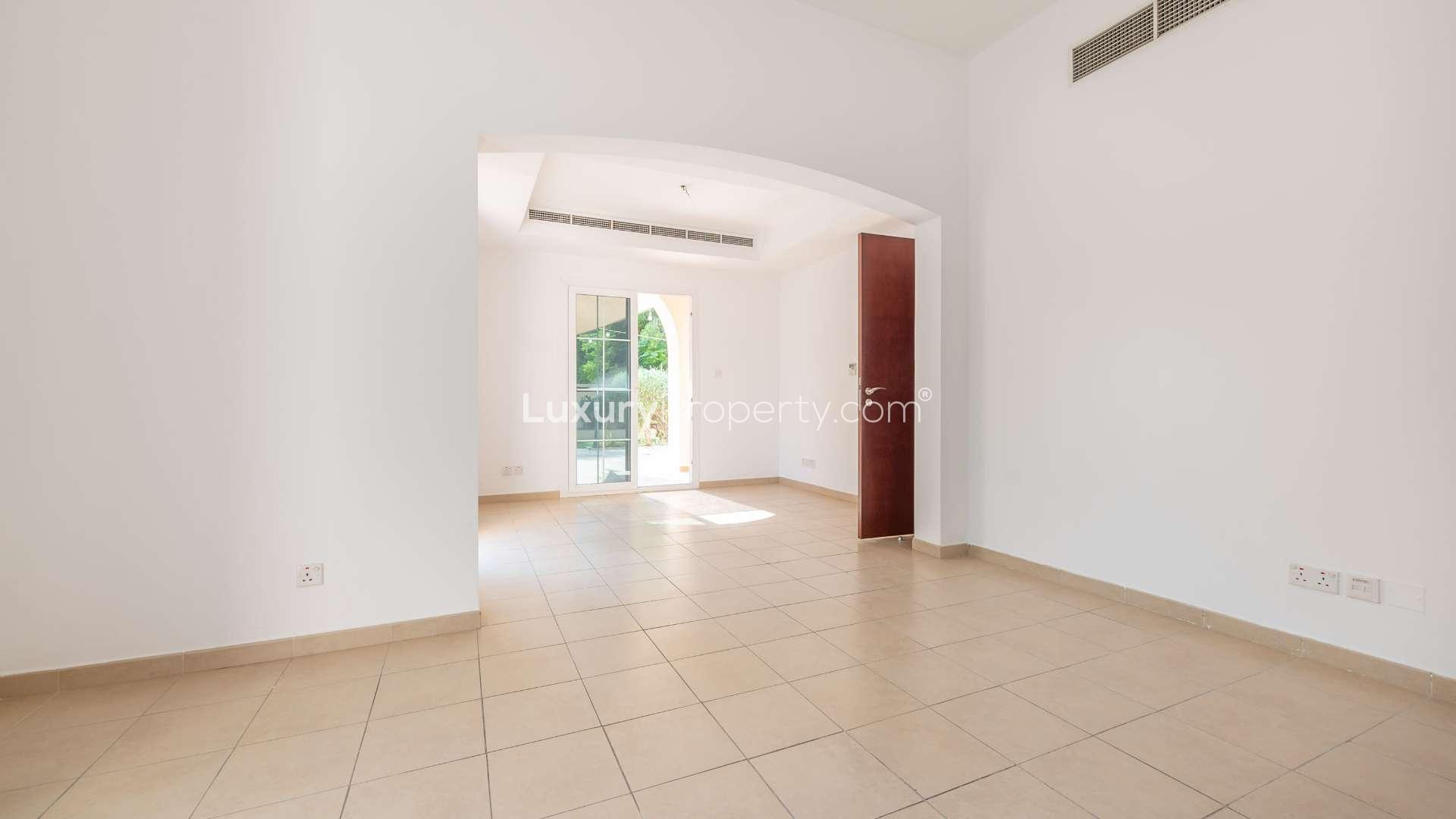 Spacious living area in 3-bedroom Type 2E villa, Al Reem, Arabian Ranches for sale