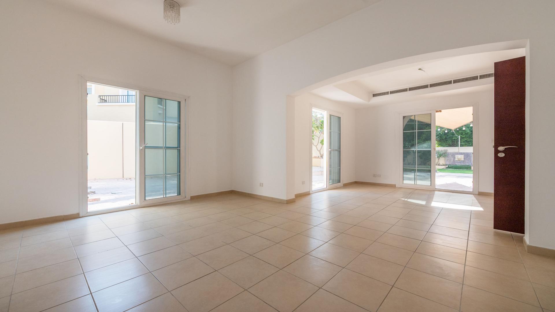 Front view of 3-bedroom Type 2E villa in Al Reem, Arabian Ranches for sale